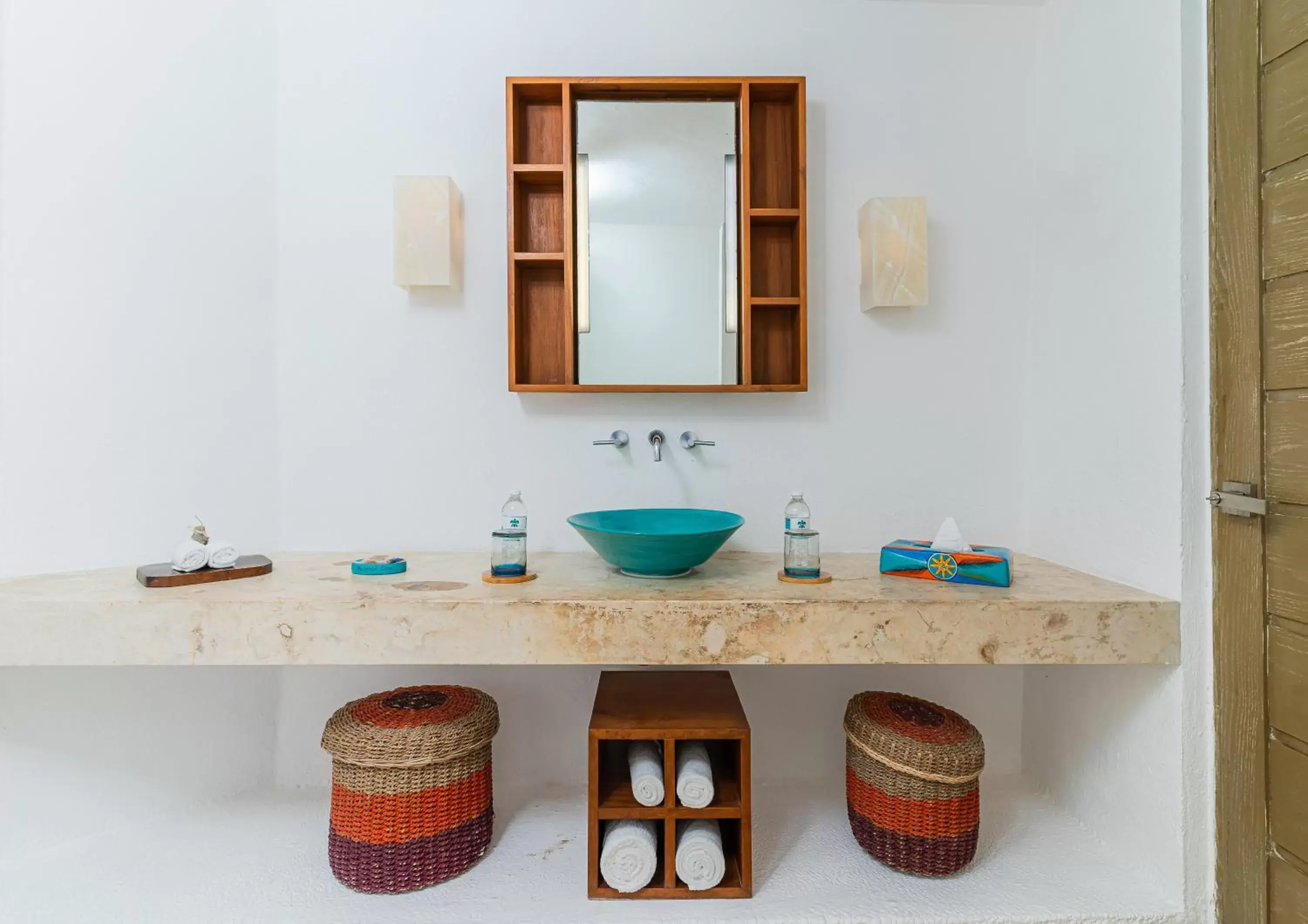 Bathroom in Mahekal Beach Front Resort & Spa