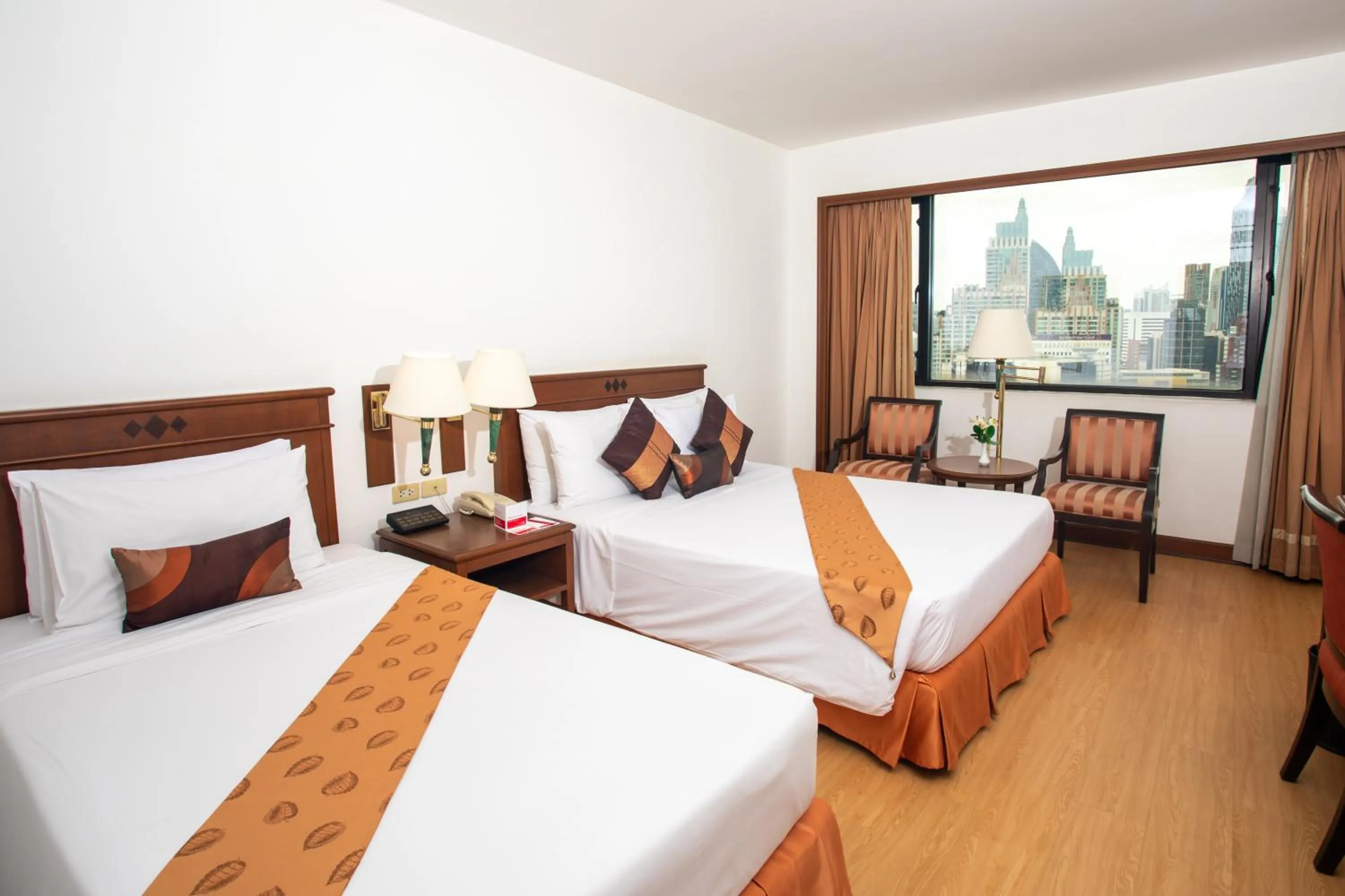 Bed in Ramada by Wyndham D MA Bangkok