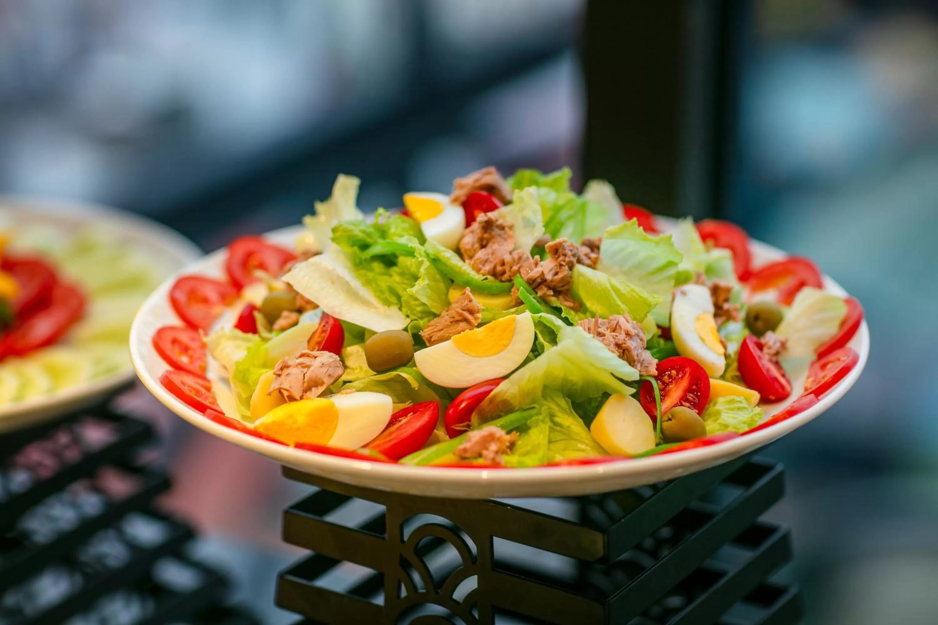 Buffet breakfast in MAY DE VILLE Lakeside Hotel