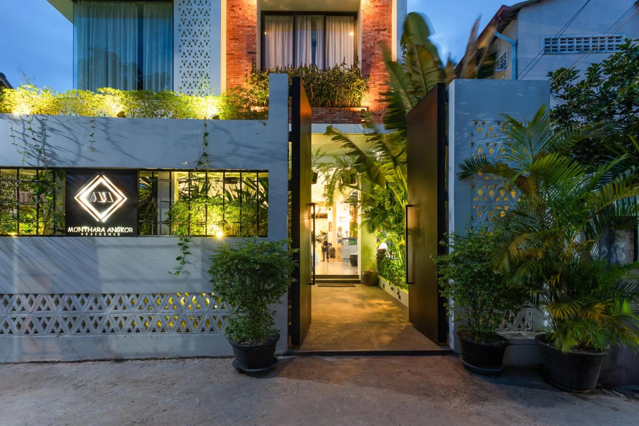 Property logo or sign in Monthara Angkor Residence