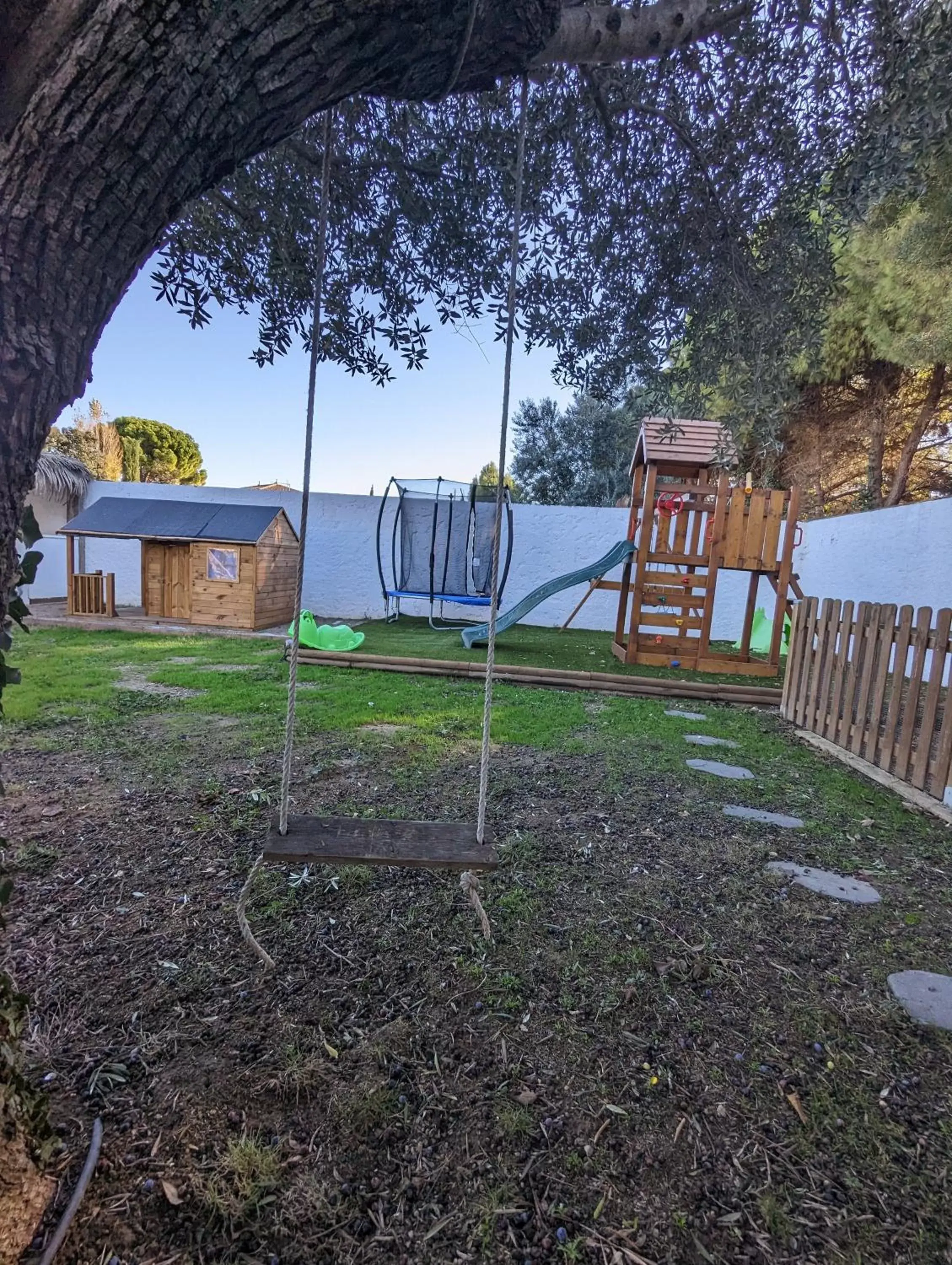 Children play ground in La villa de Fleury