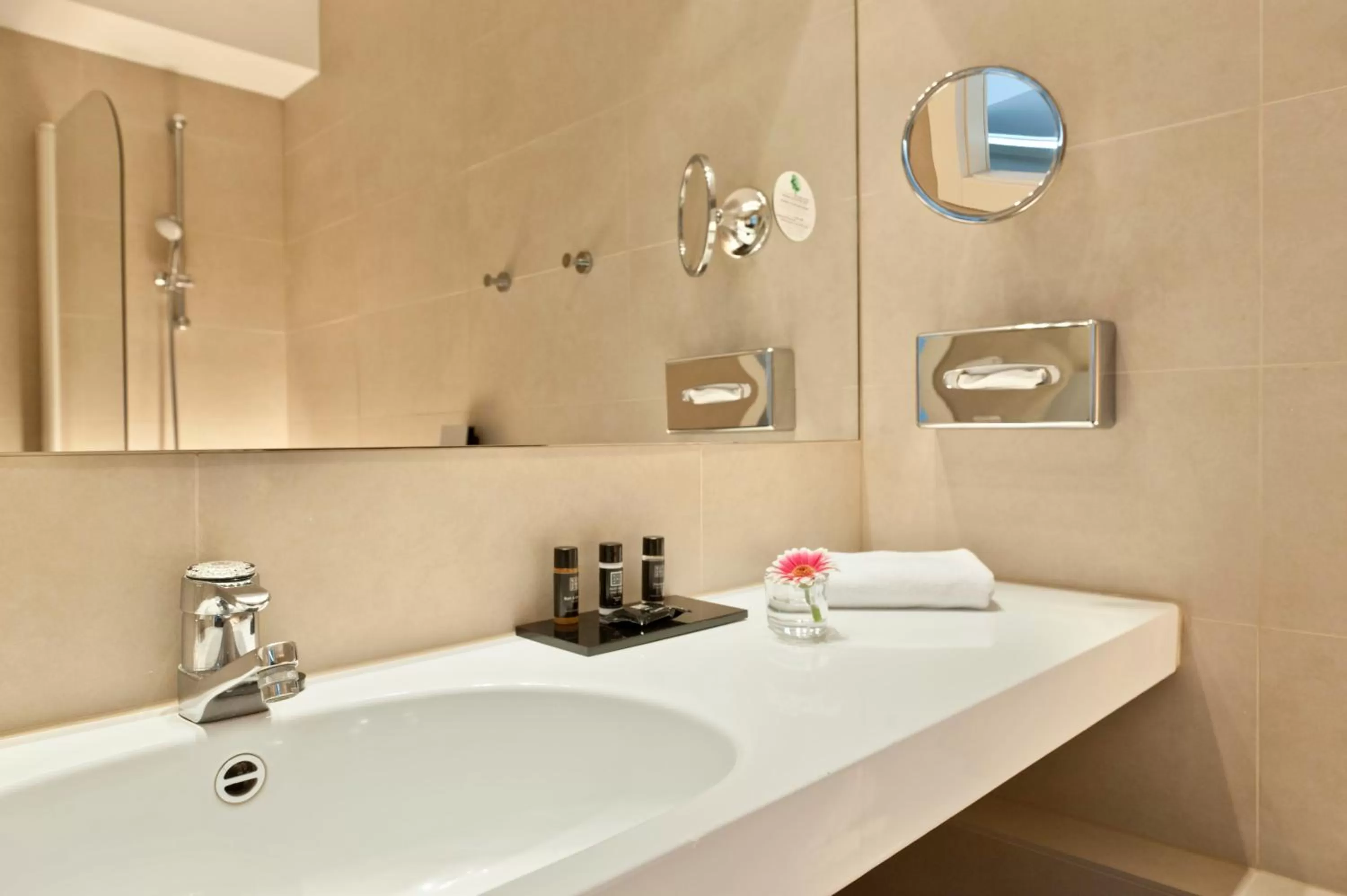 Shower in Hotel Maxim