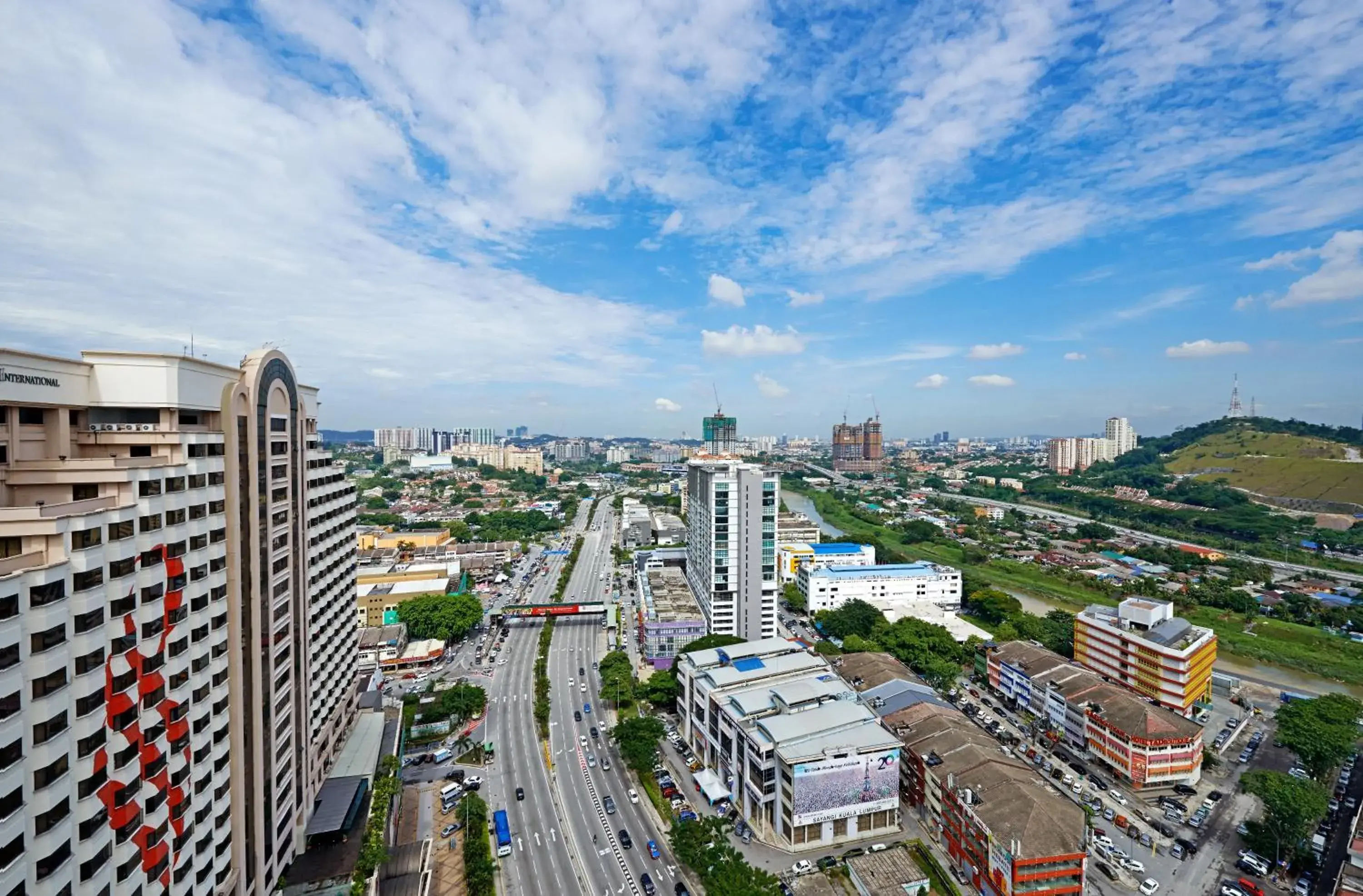 City view, Bird's-eye View in Pearl International Hotel