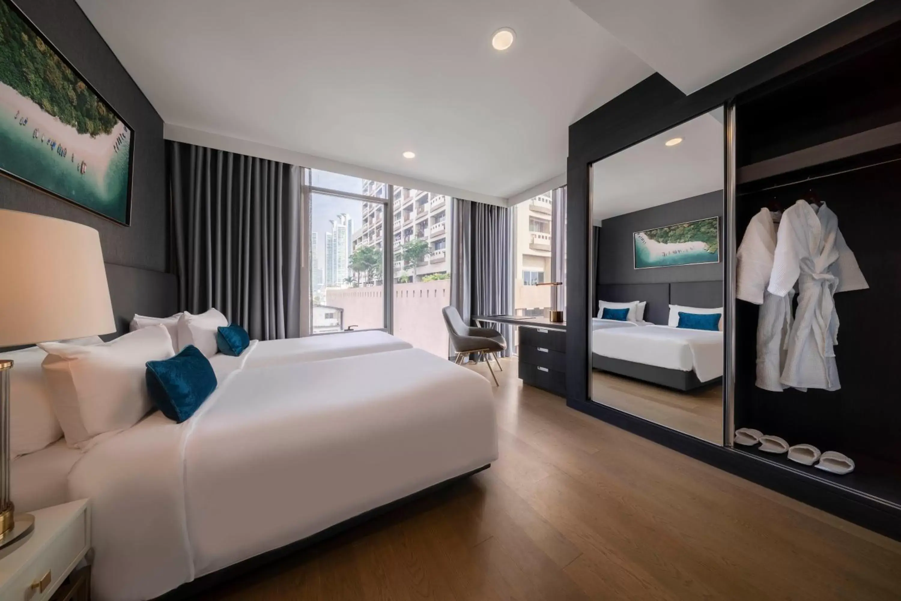 Bed in Wyndham Bangkok Queen Convention Centre Bed in Wyndham Bangkok Queen Convention Centre