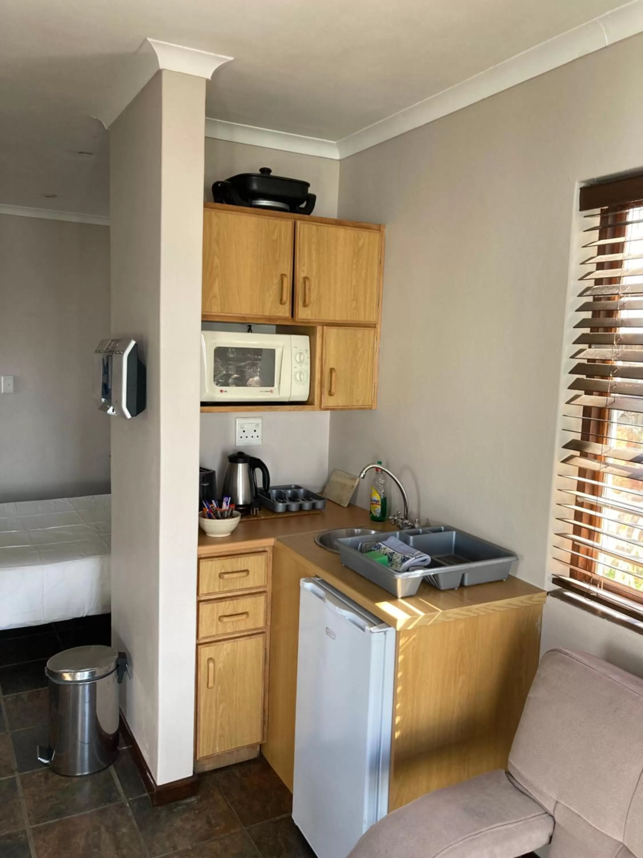 Kitchen or kitchenette in Haus Barbara Guest House