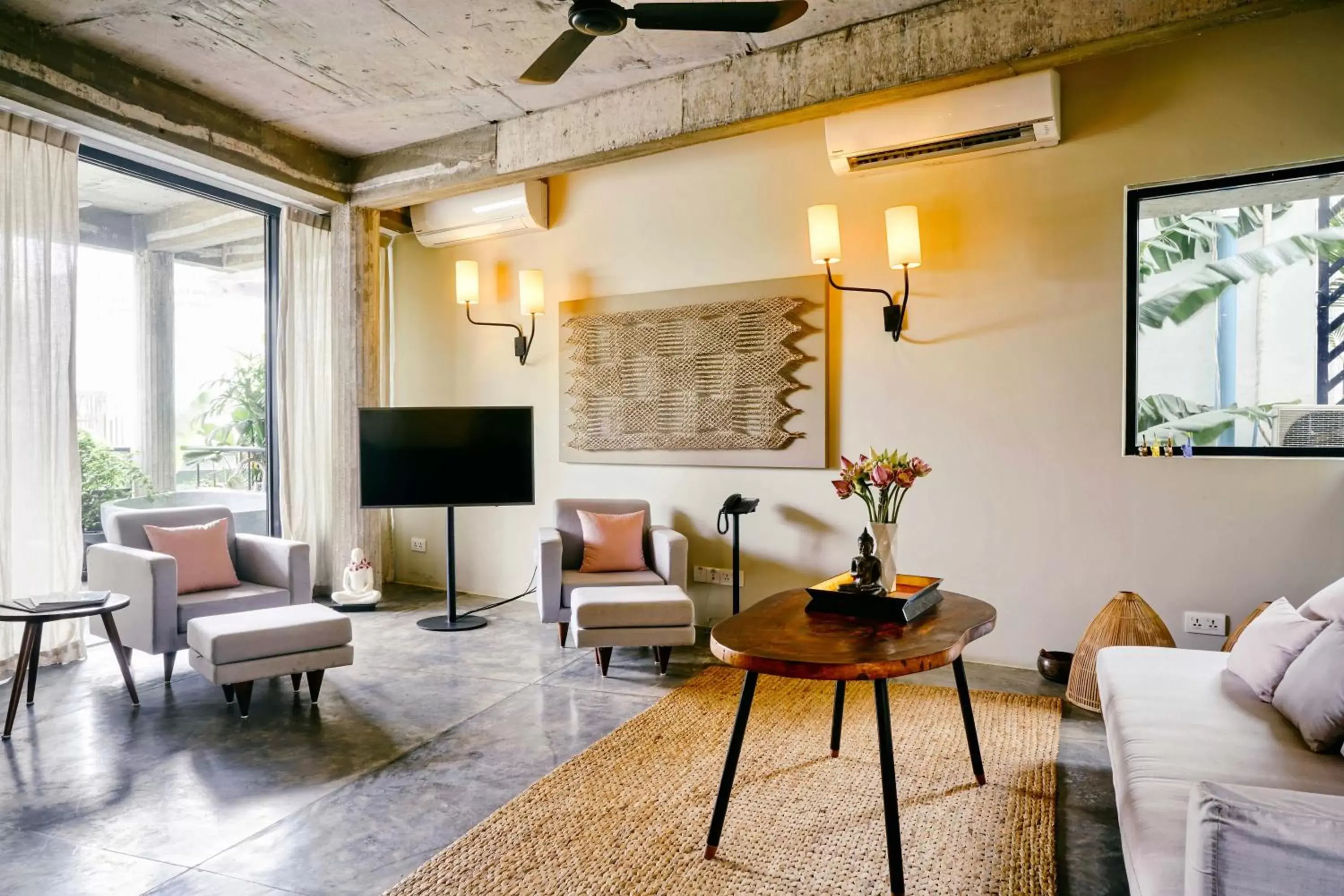 Living room in Rambutan Resort – Siem Reap Living room in Rambutan Resort – Siem Reap