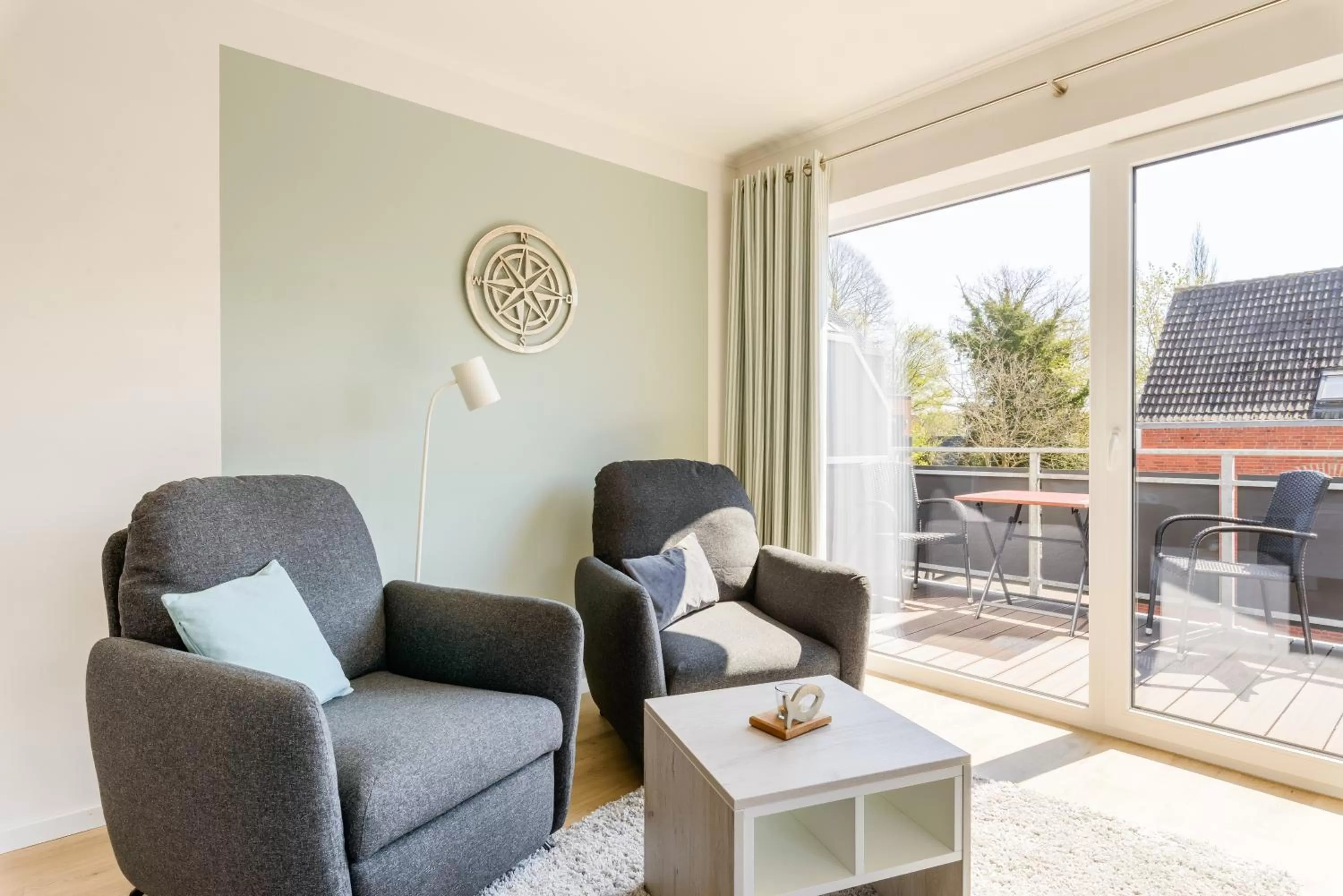 Living room in Nordsee-Hotel Hinrichsen