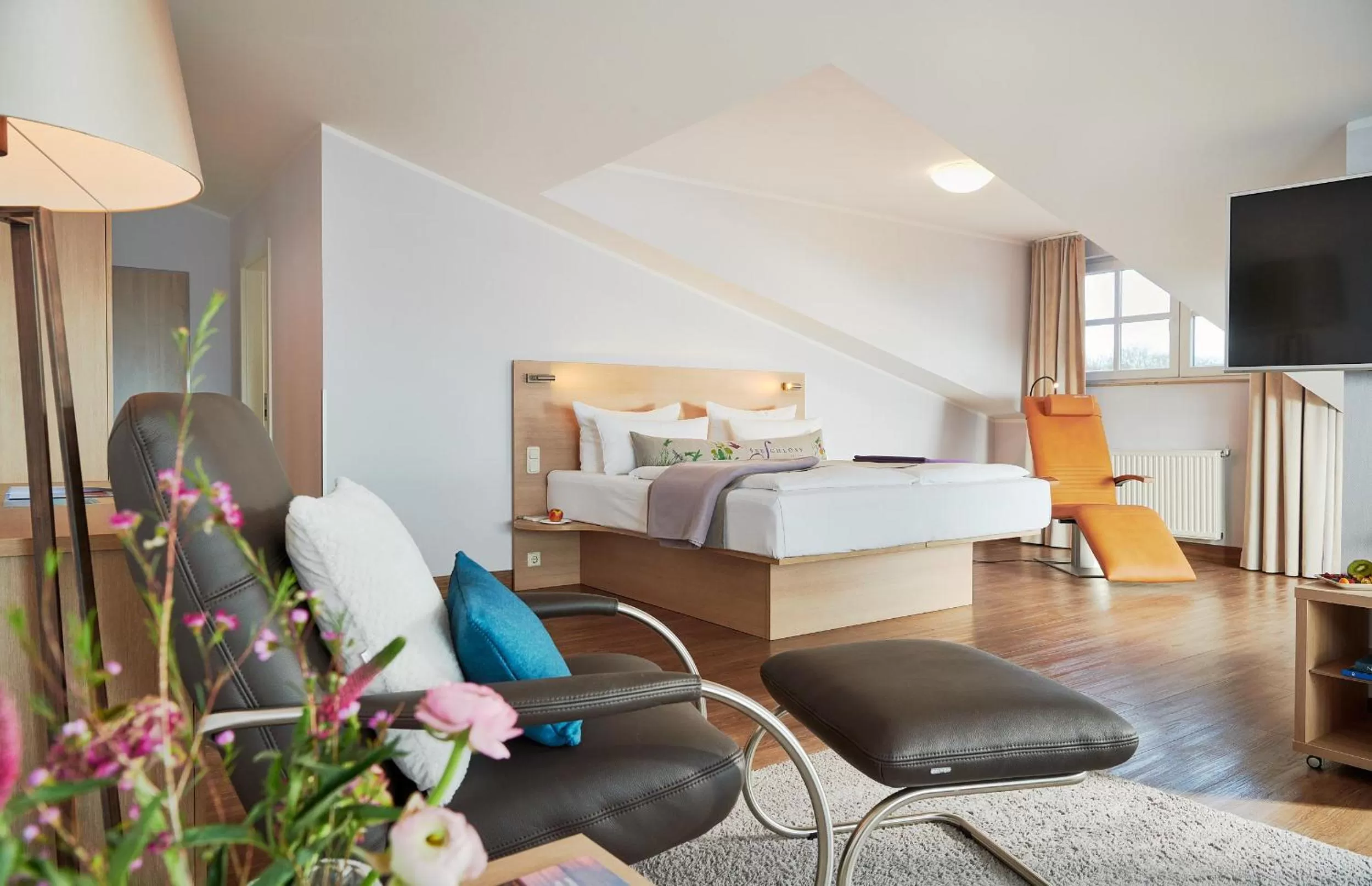 Bed in Seeschloss Sellin