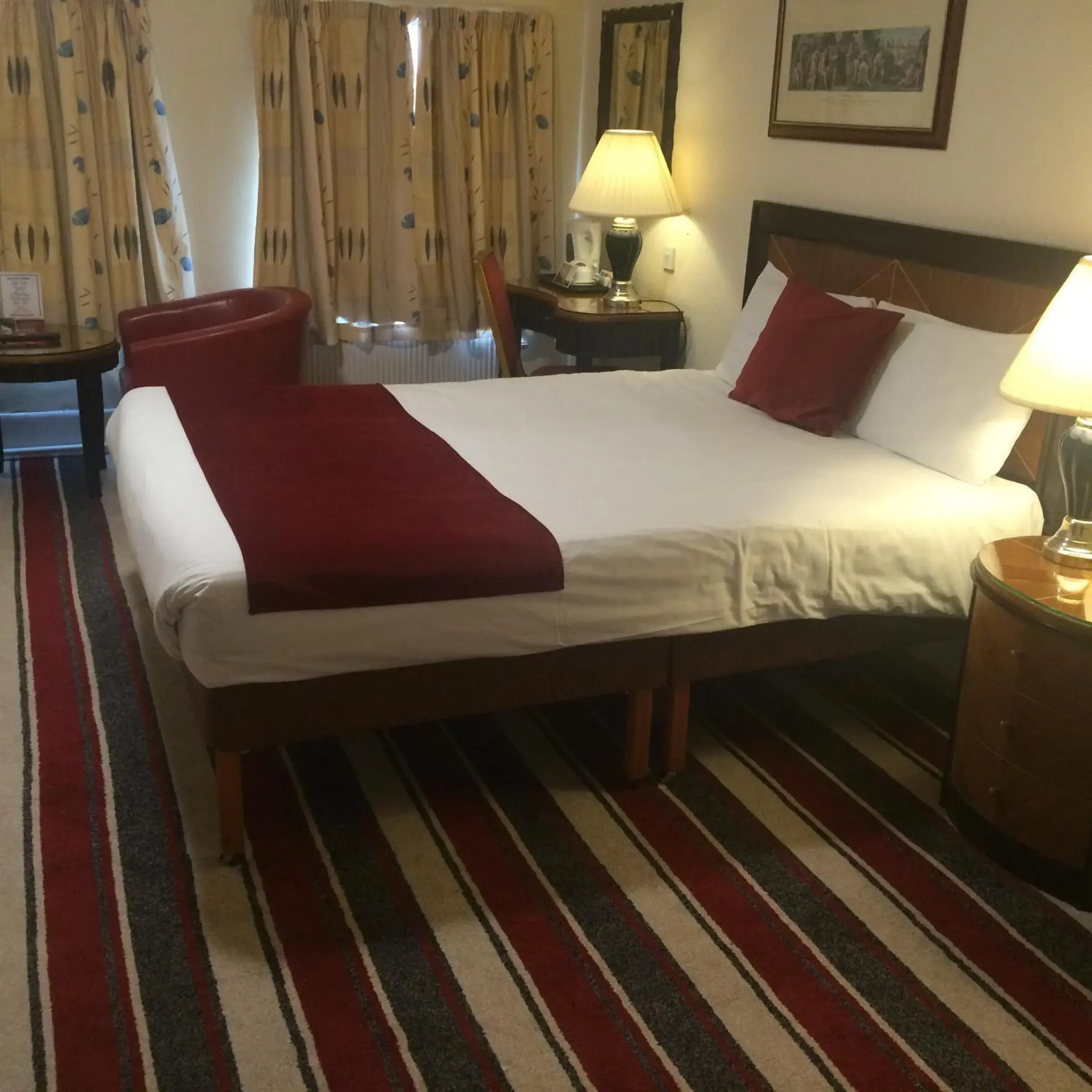 Bed in Britannia Bournemouth Hotel