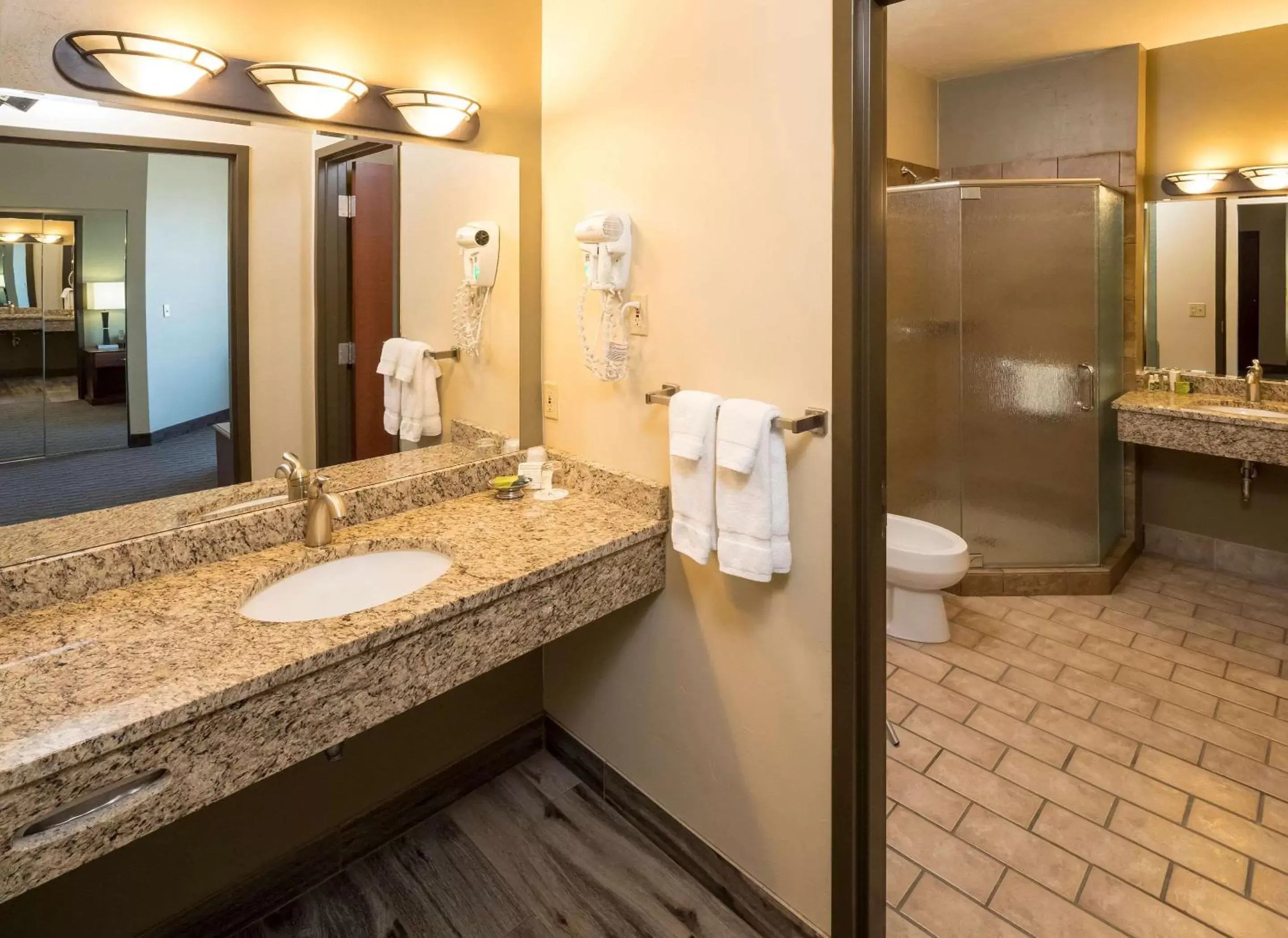 Bathroom in Kress Inn, Ascend Hotel Collection