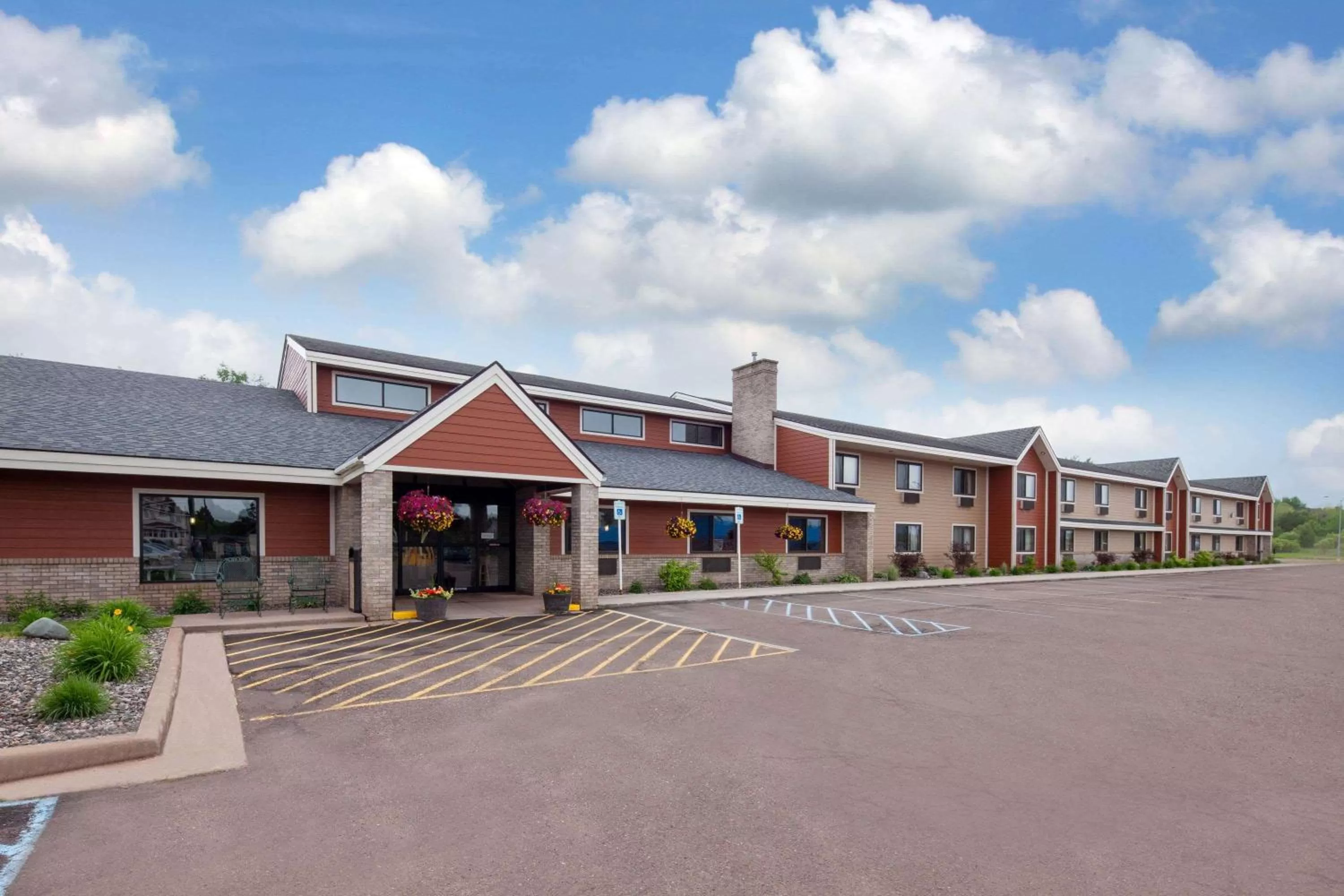 Property building in AmericInn by Wyndham Ironwood