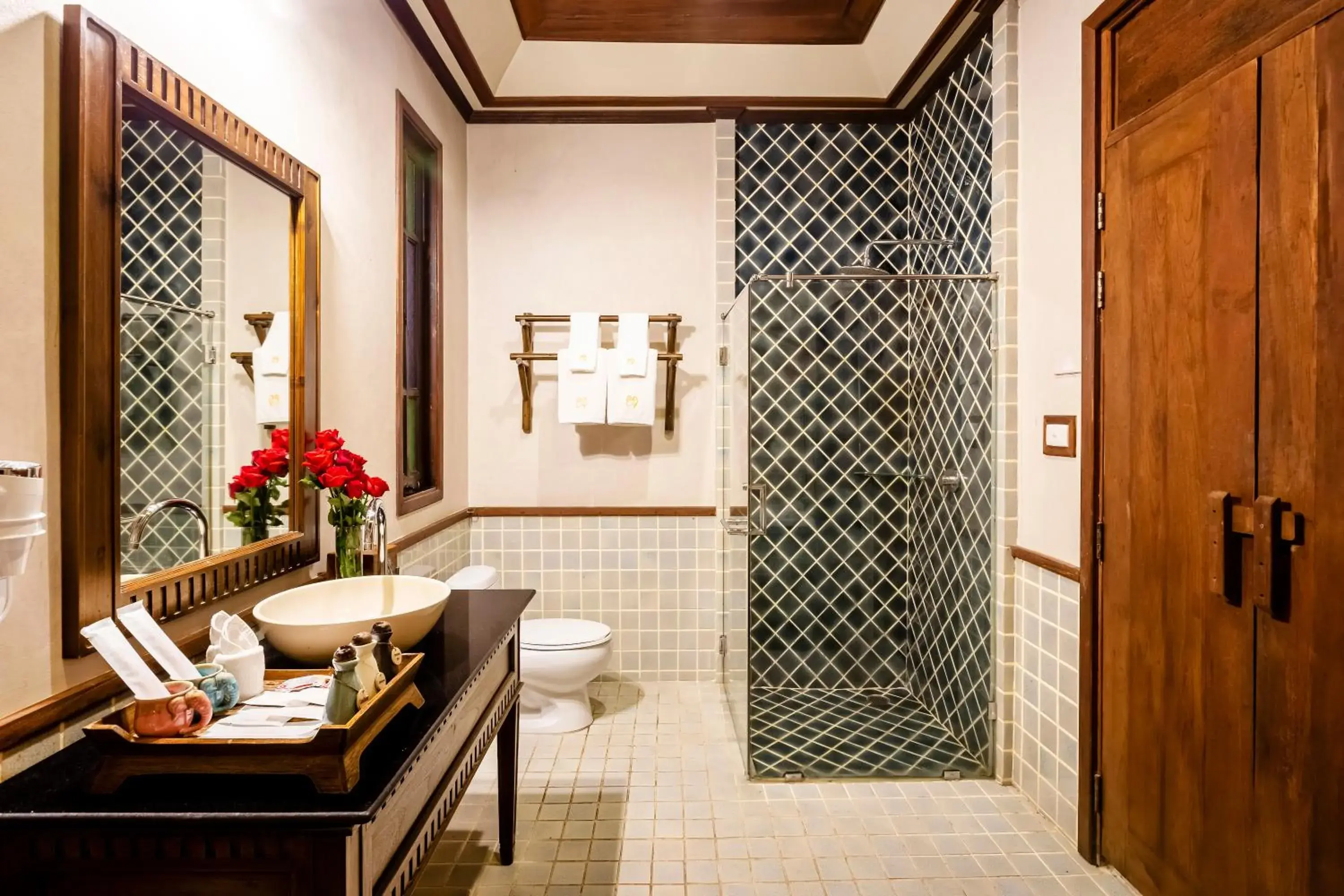 Shower, Bathroom in Amata Lanna Chiang Mai, One Member of the Secret Retreats