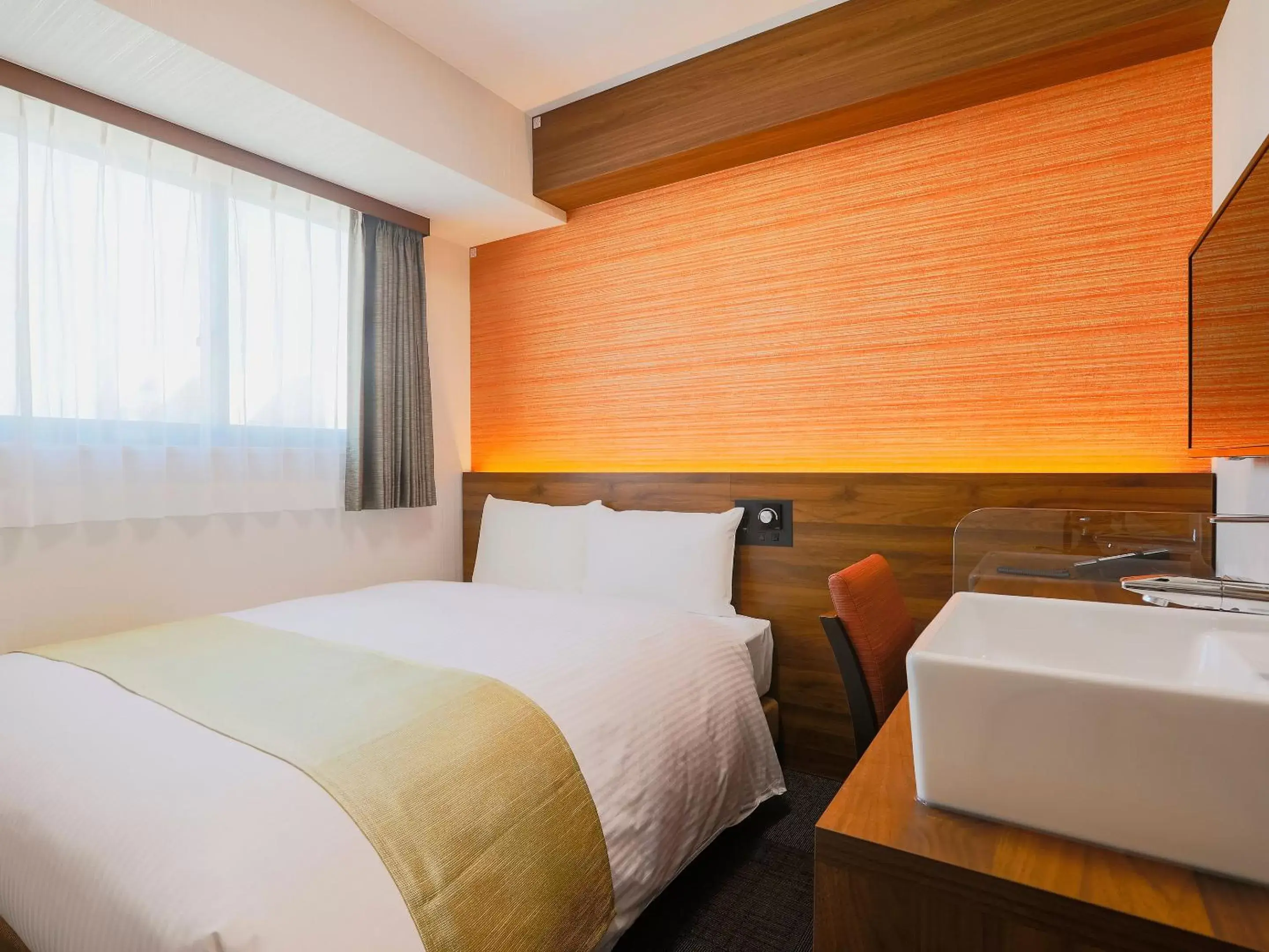 Bed in Hotel Wing International Takamatsu