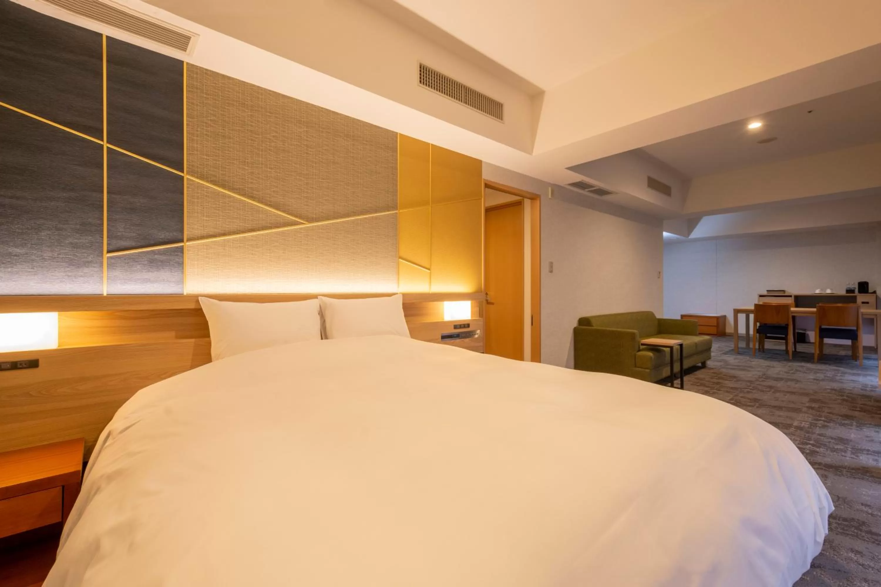 Bed in Hotel Kanazawa