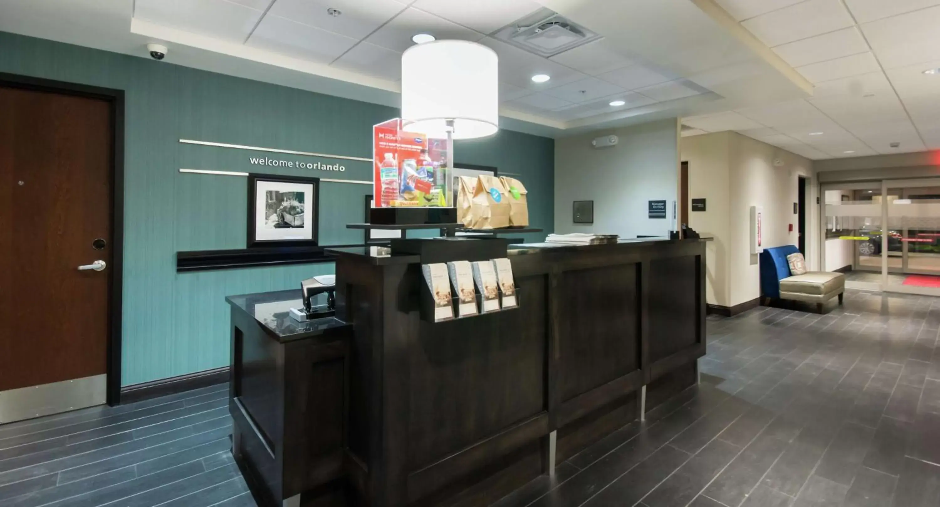 Lobby or reception, Lobby/Reception in Hampton Inn & Suites Orlando near SeaWorld