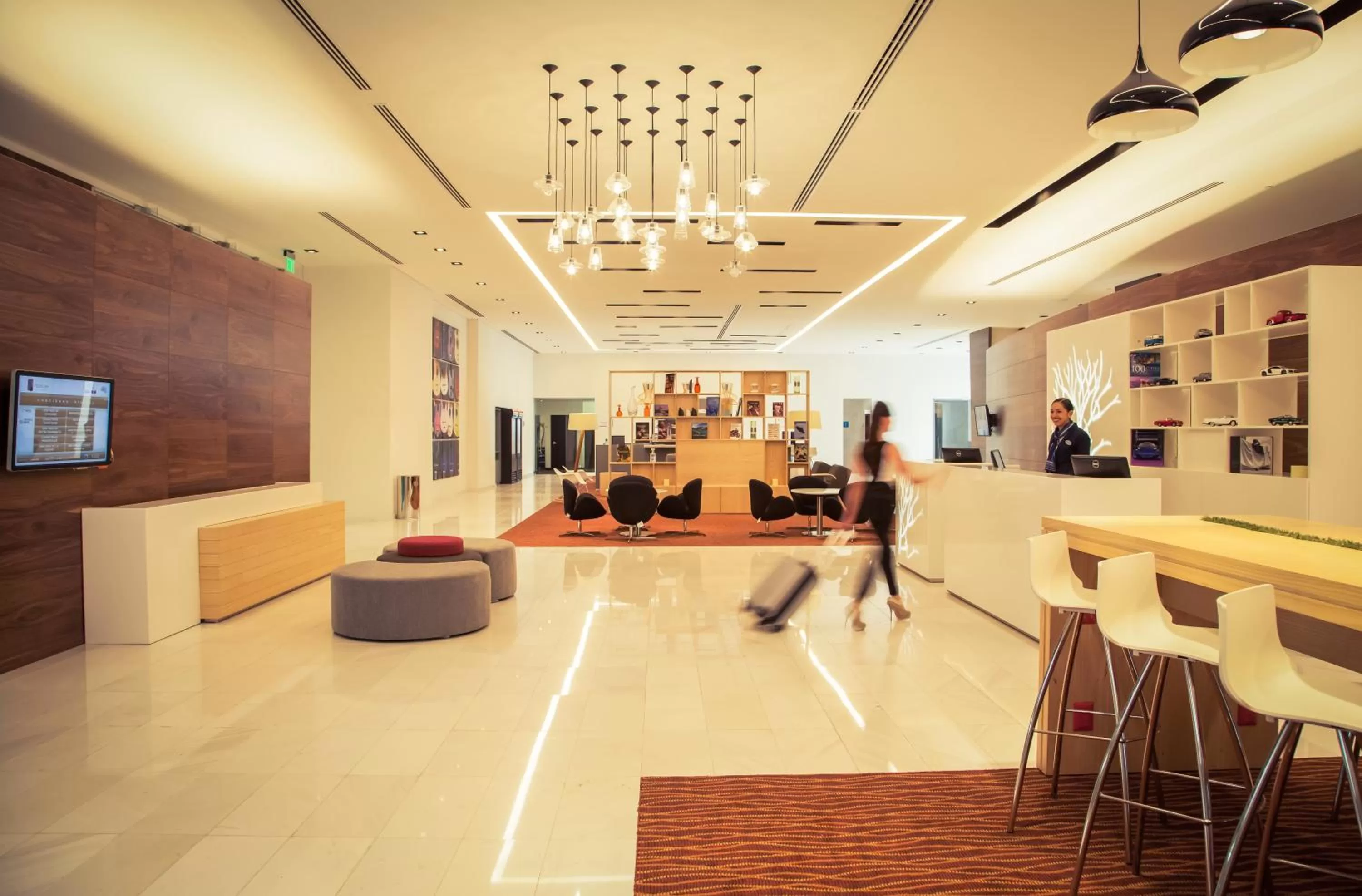 Lobby or reception in Fiesta Inn Plaza Central Aeropuerto