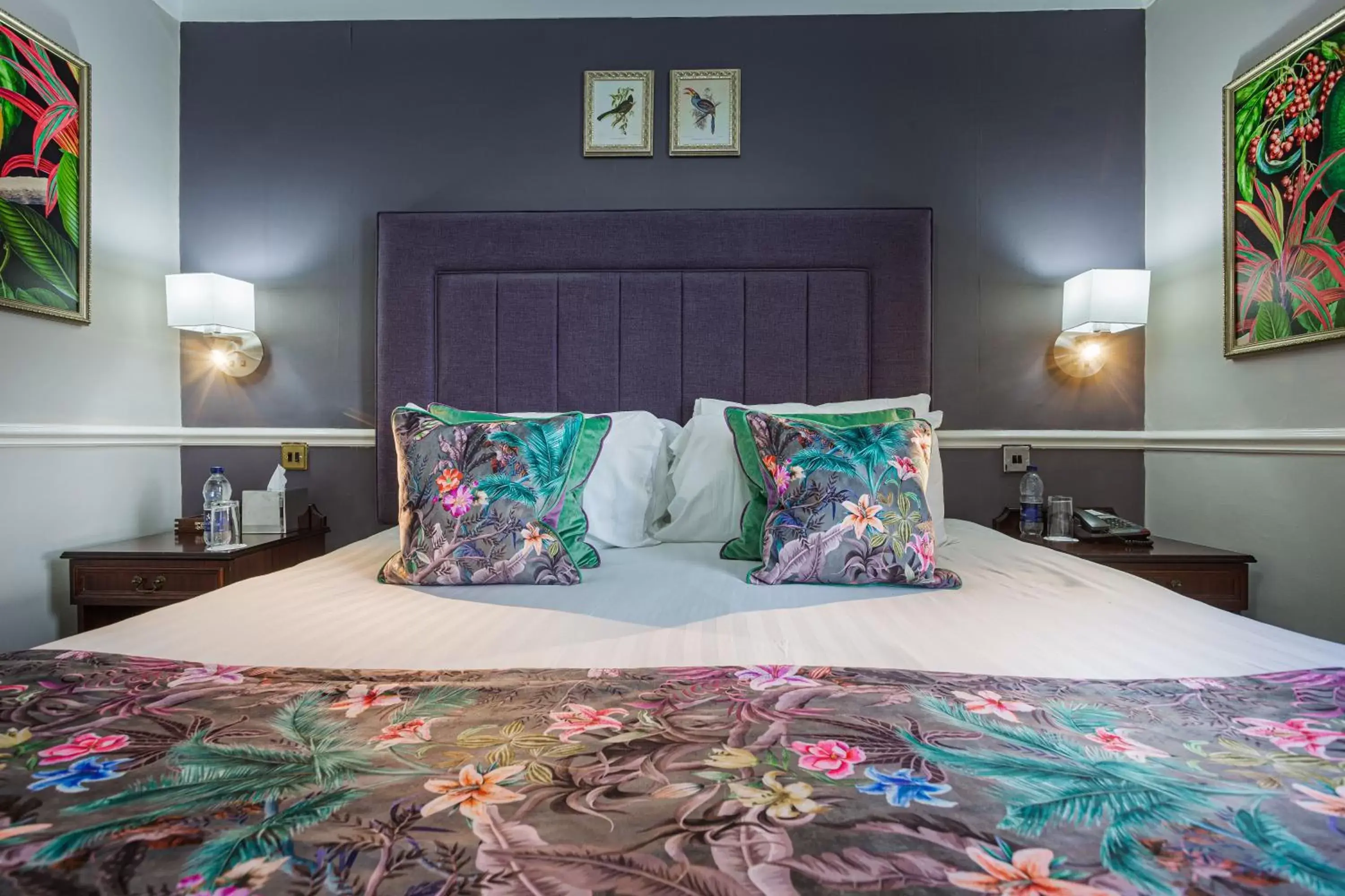 Bed in The Crown Hotel, Boroughbridge, North Yorkshire