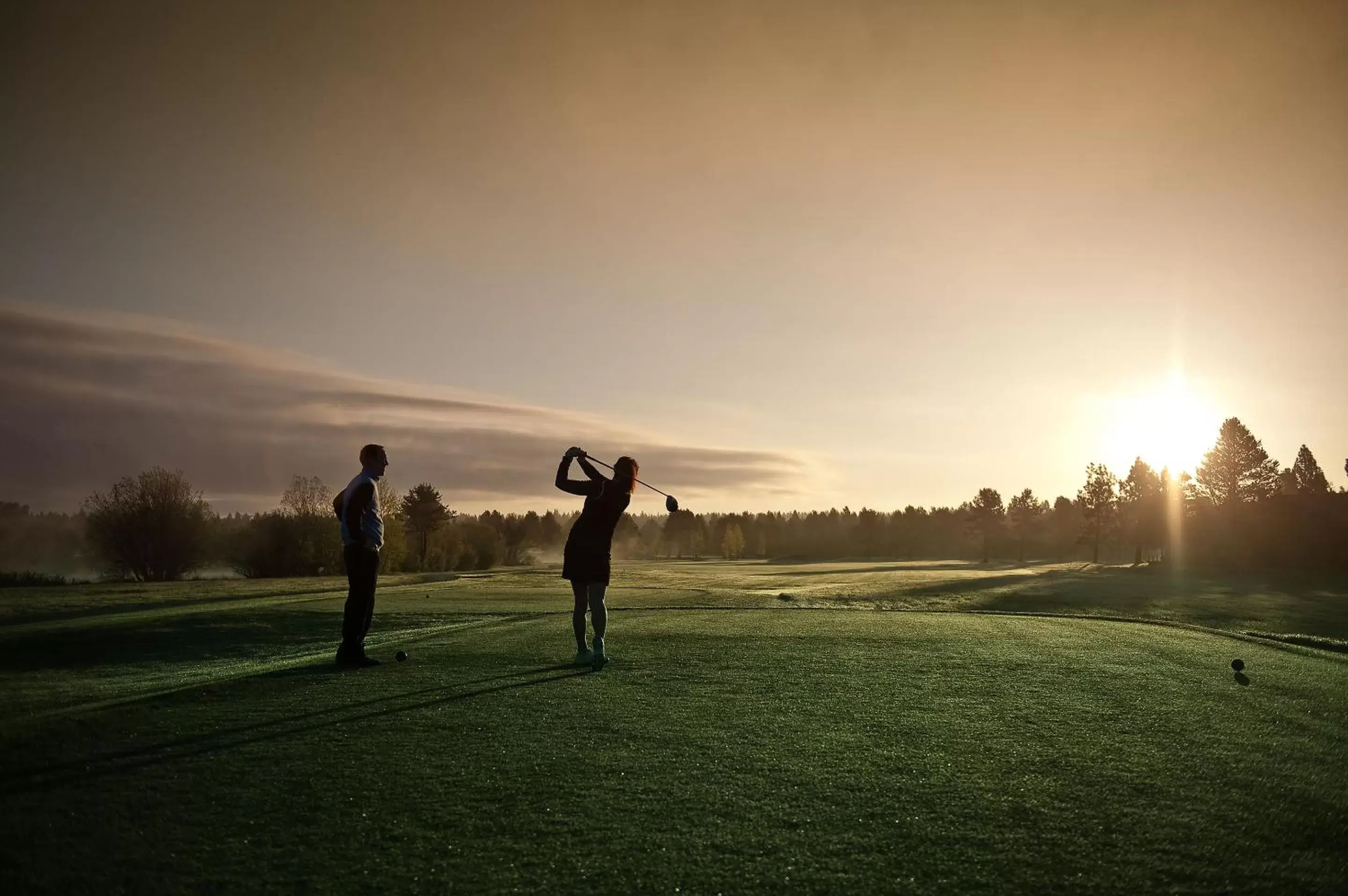 Golfcourse in Sunriver Resort