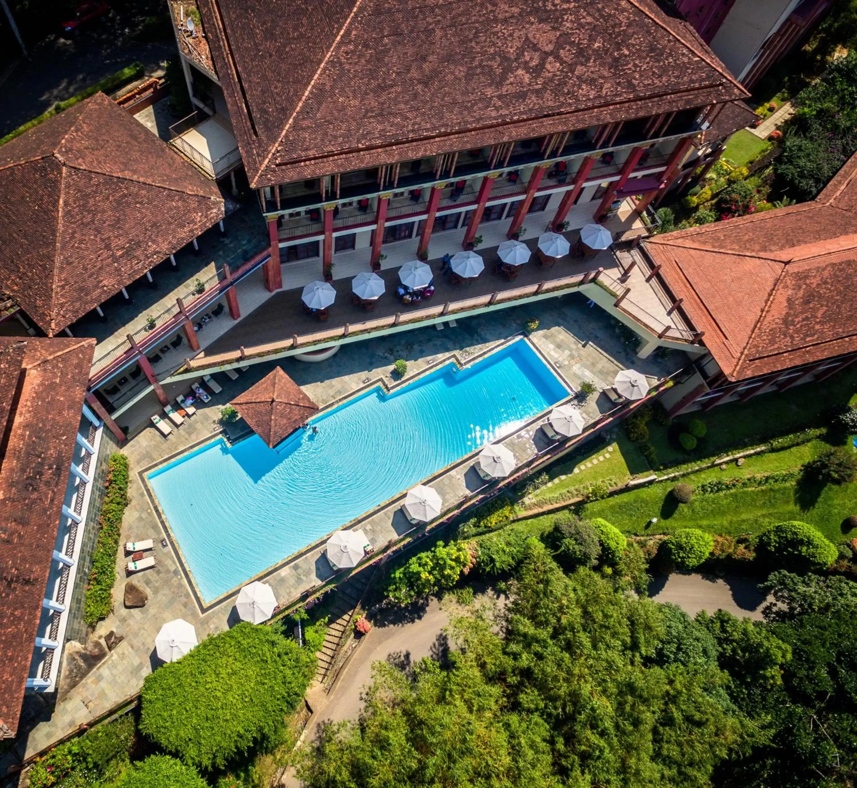 Bird's eye view, Bird's-eye View in Amaya Hills Kandy