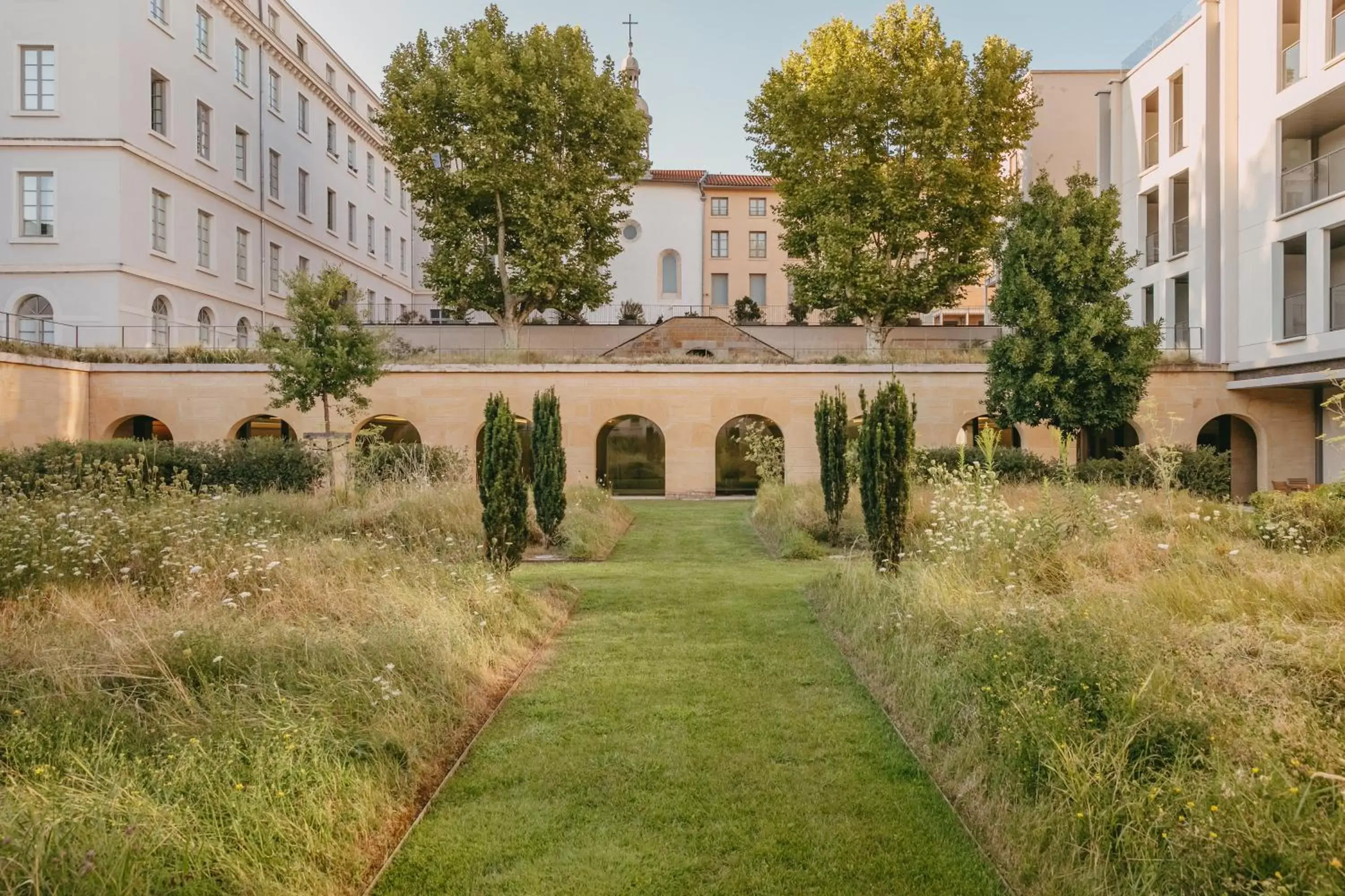 Garden view, Property Building in Villa Maïa