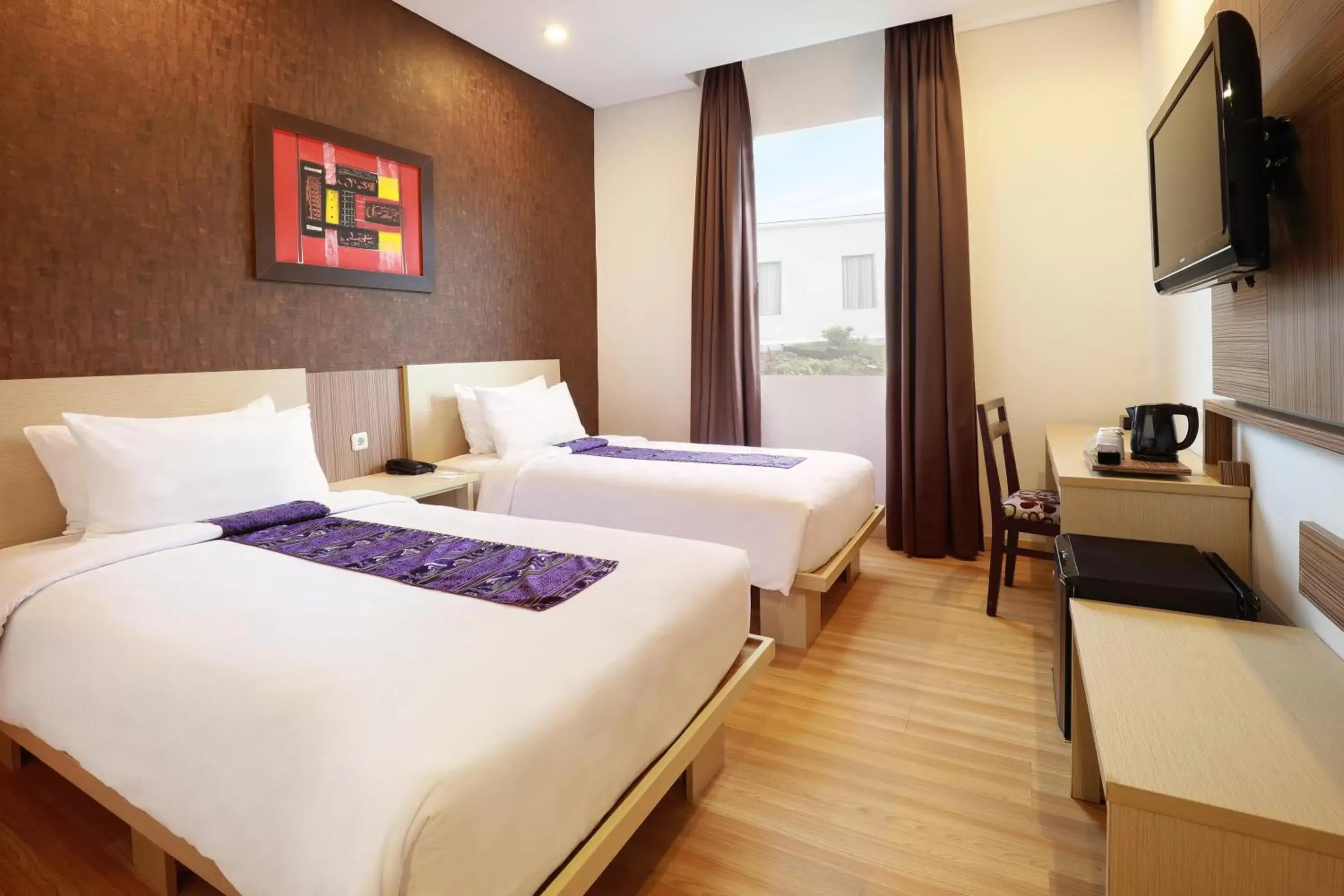 Bed in Swiss-Belinn Panakkukang Bed in Swiss-Belinn Panakkukang