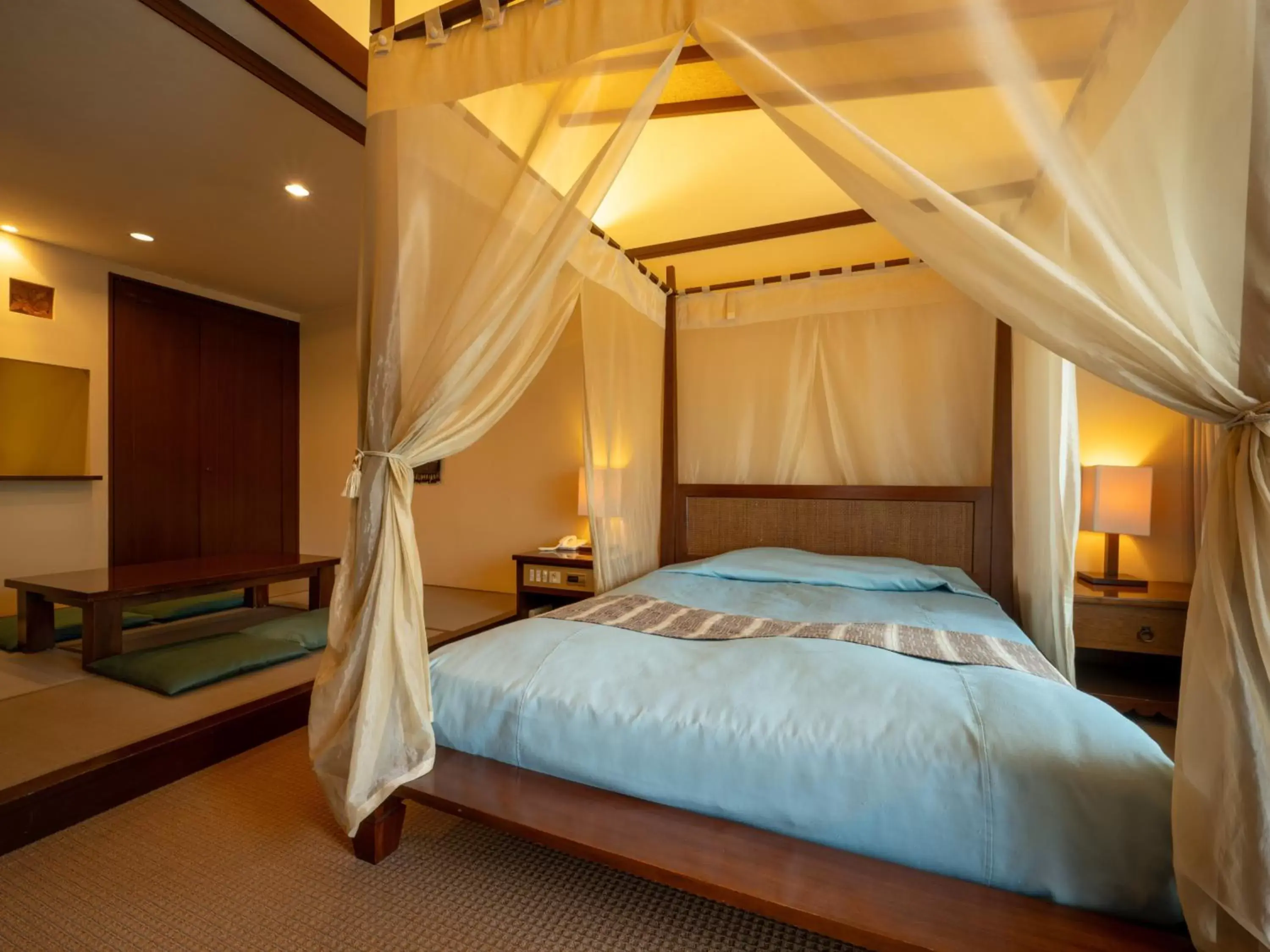 Photo of the whole room, Bed in Wellness Forest Nasu