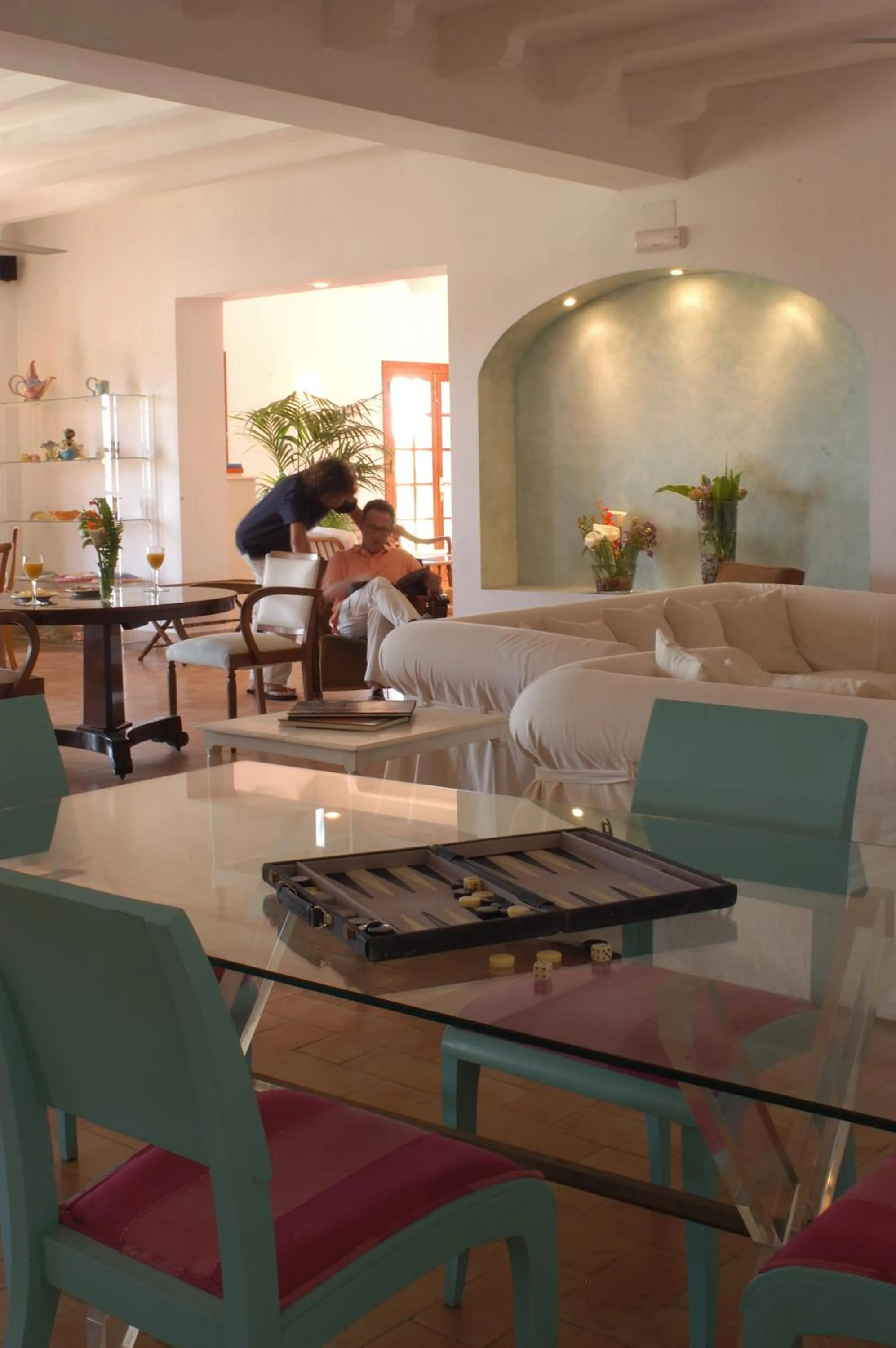 Communal lounge/ TV room in Hotel Punta Sur