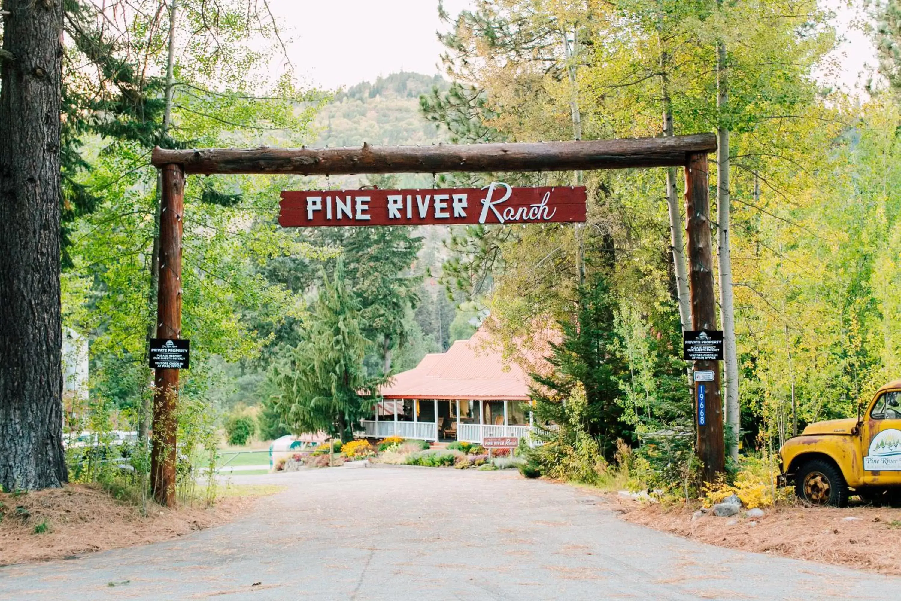 Property logo or sign in Pine River Ranch B&B