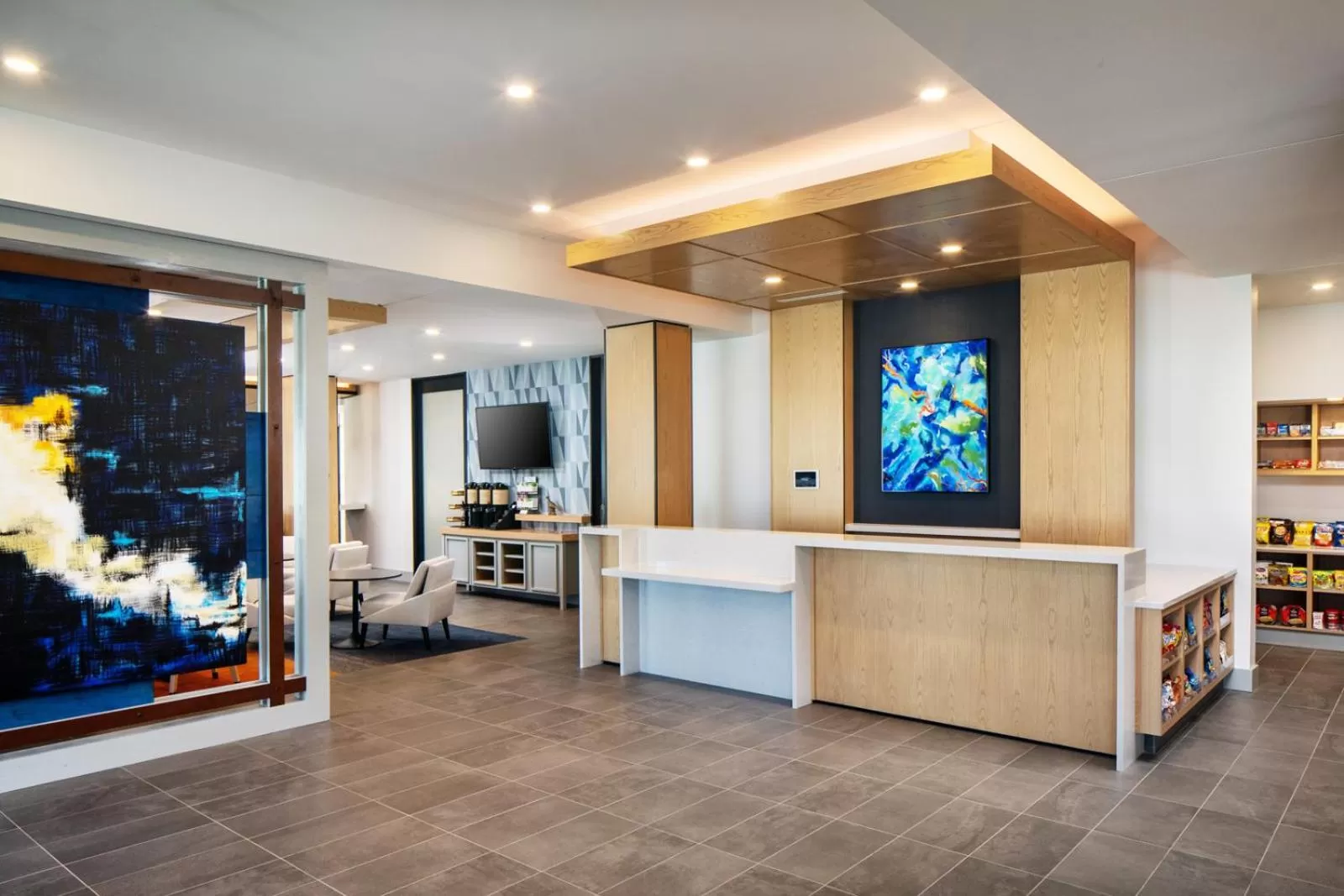 Lobby or reception in Hyatt House Tallahassee Capitol University