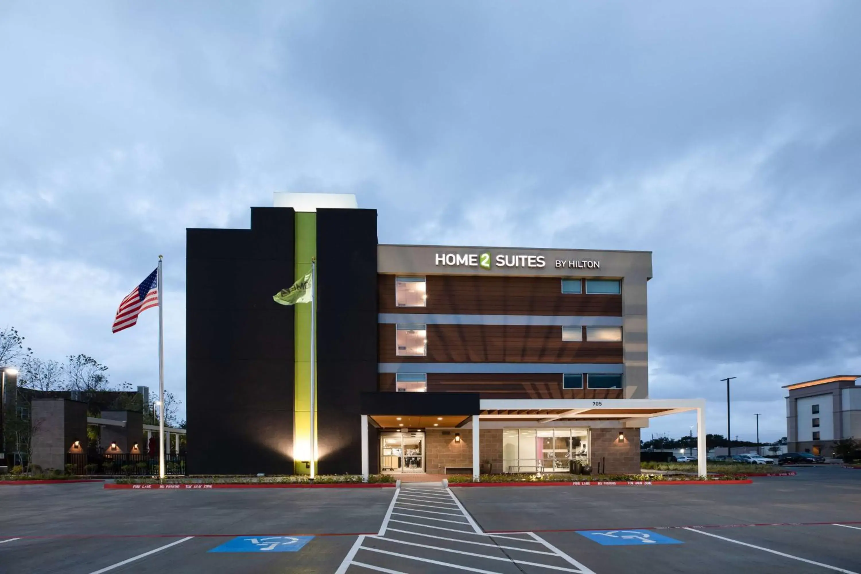 Property Building in Home2 Suites by Hilton Houston Bush Intercontinental Airport Iah Beltway 8