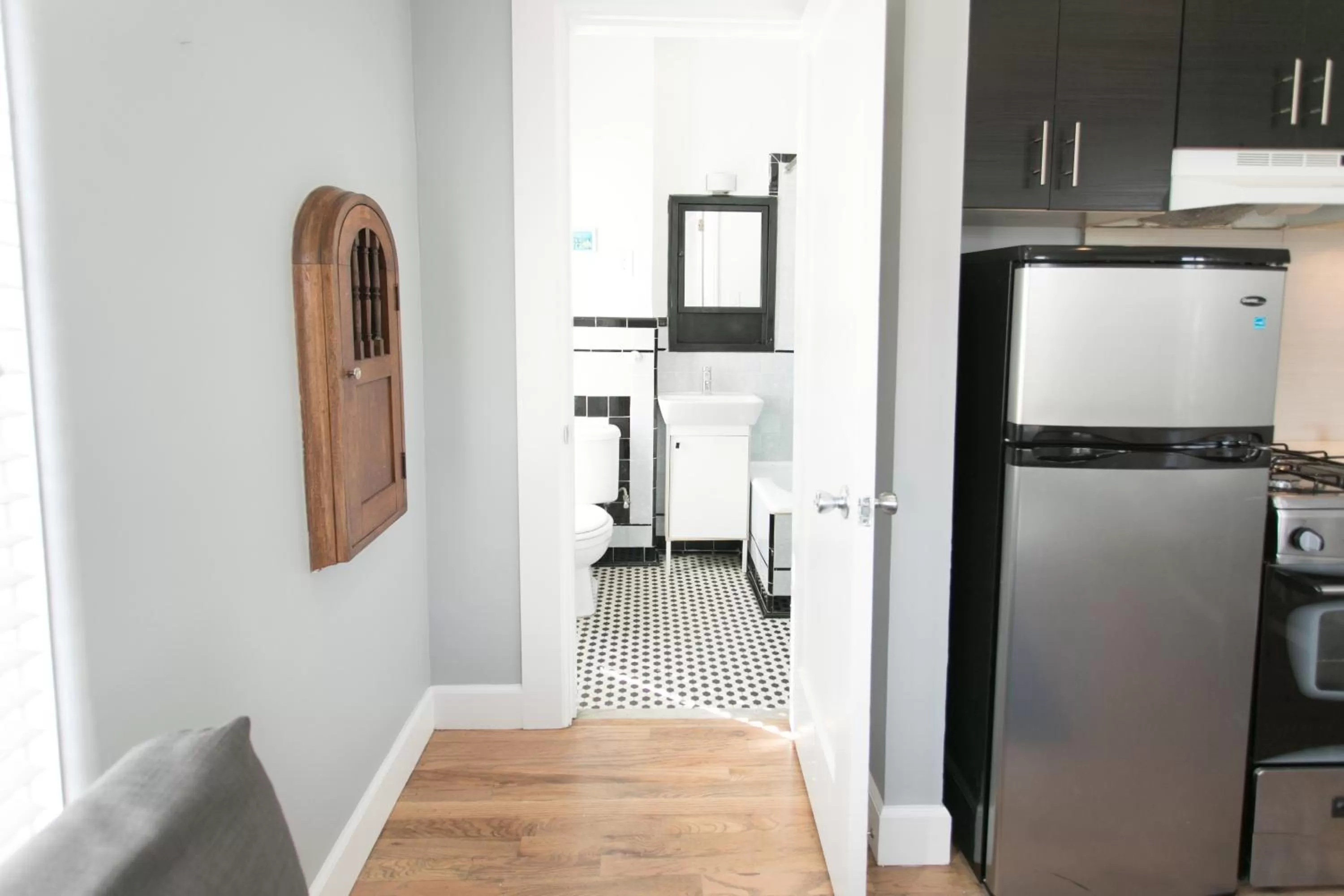 Kitchen or kitchenette in Broadlind Hotel