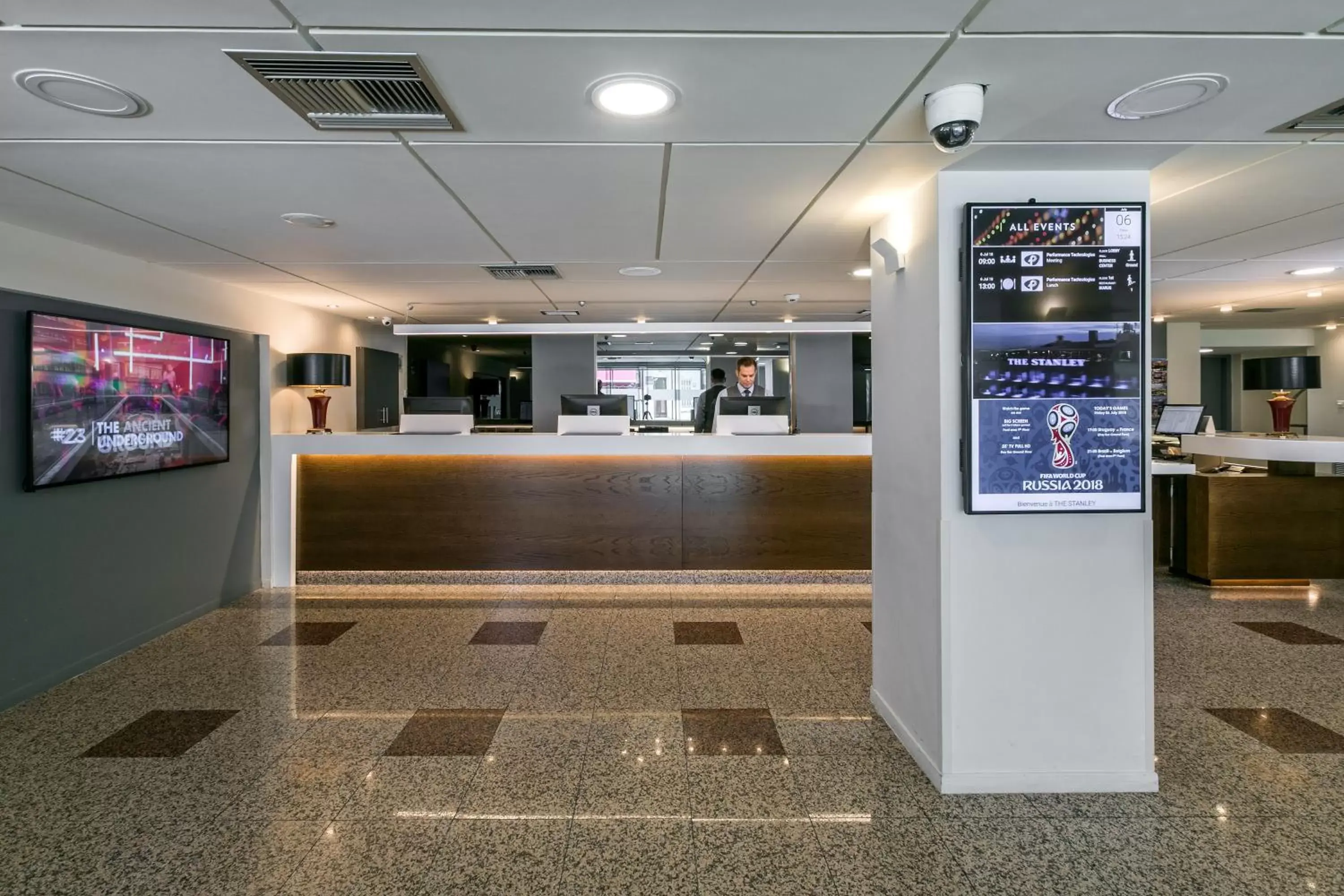 Lobby or reception in The Stanley Lobby or reception in The Stanley