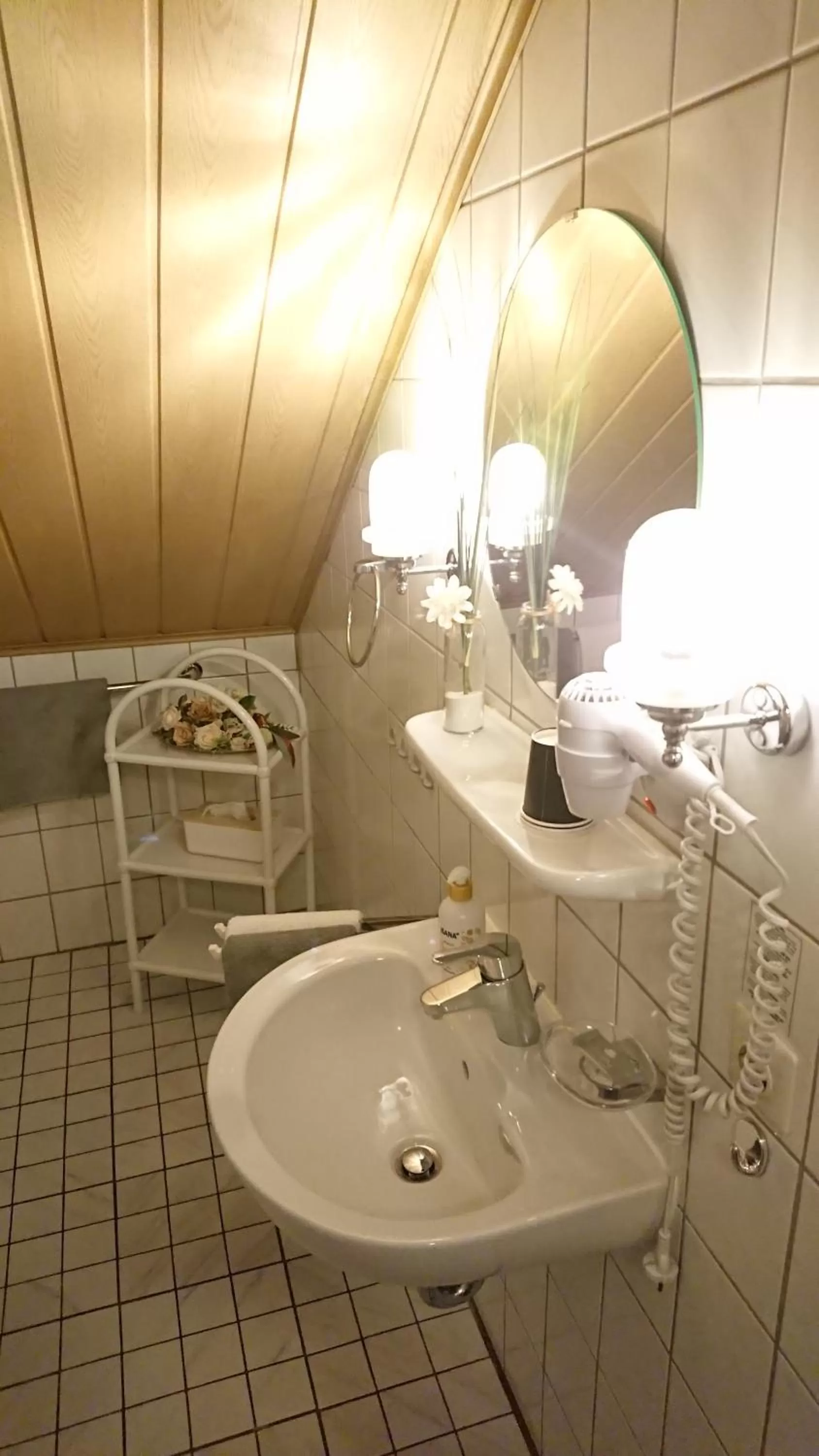 Bathroom in Pension Waldschlösschen