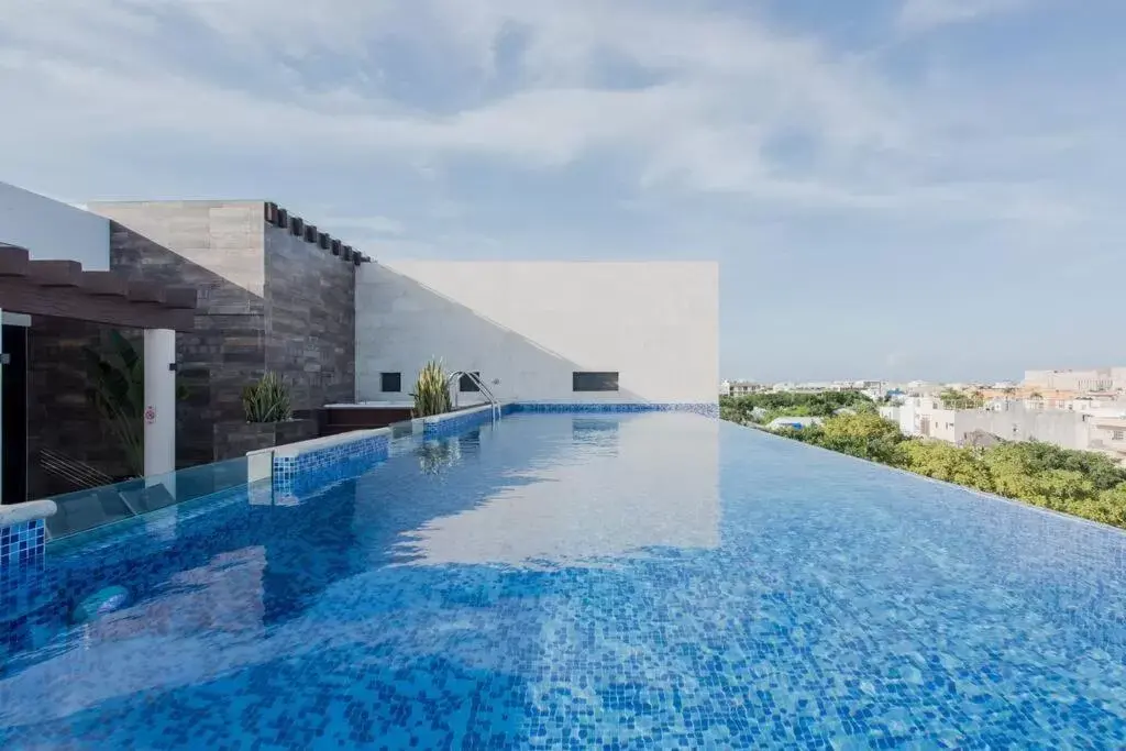 Homely Studio or OneBR in Playa del Carmen w Balcony, BBQ, Pool Infinite, AC, TV Smart, 60mb Homely Studio or OneBR in Playa del Carmen w Balcony, BBQ, Pool Infinite, AC, TV Smart, 60mb