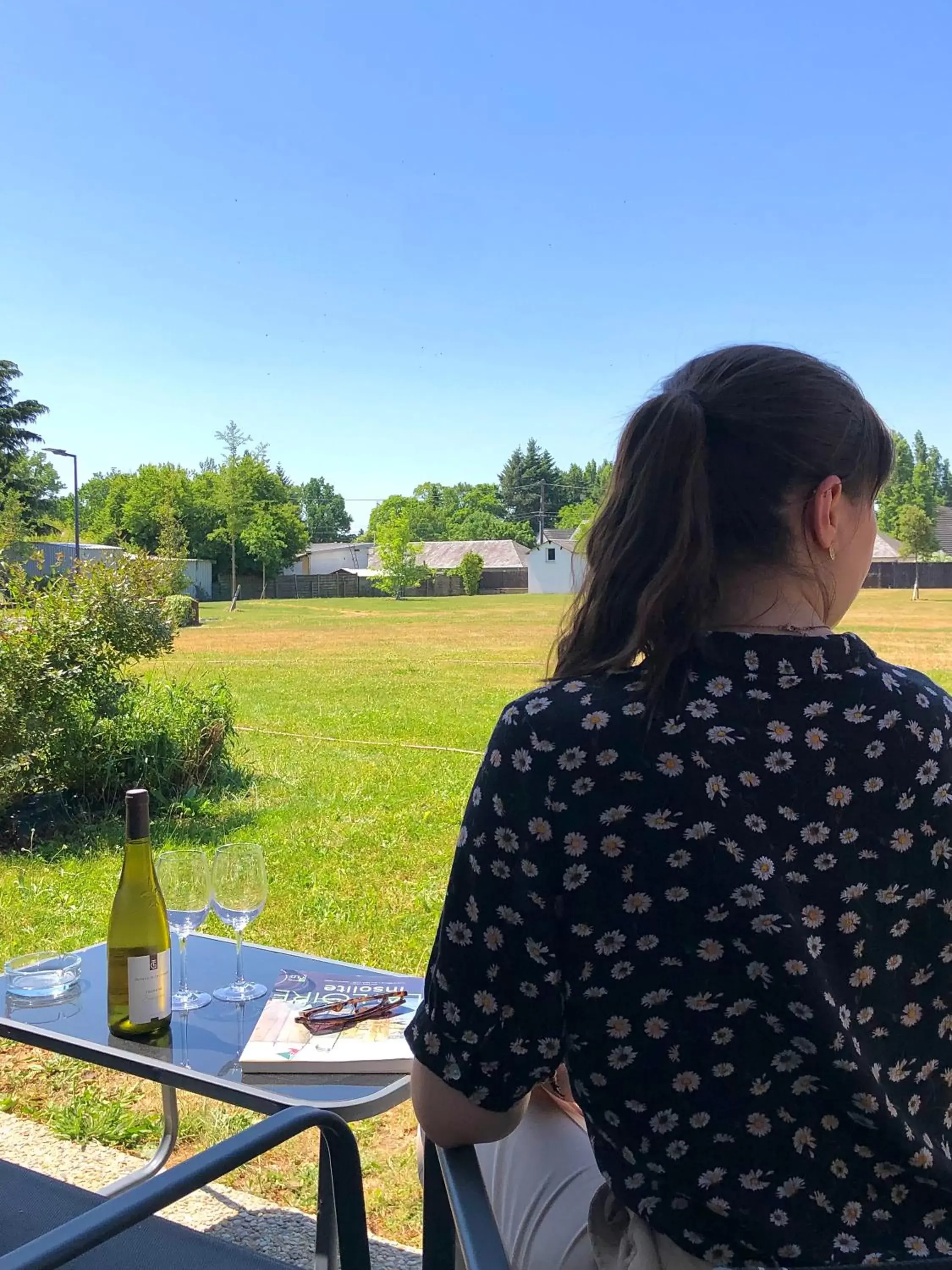 Patio in Brame de Sologne