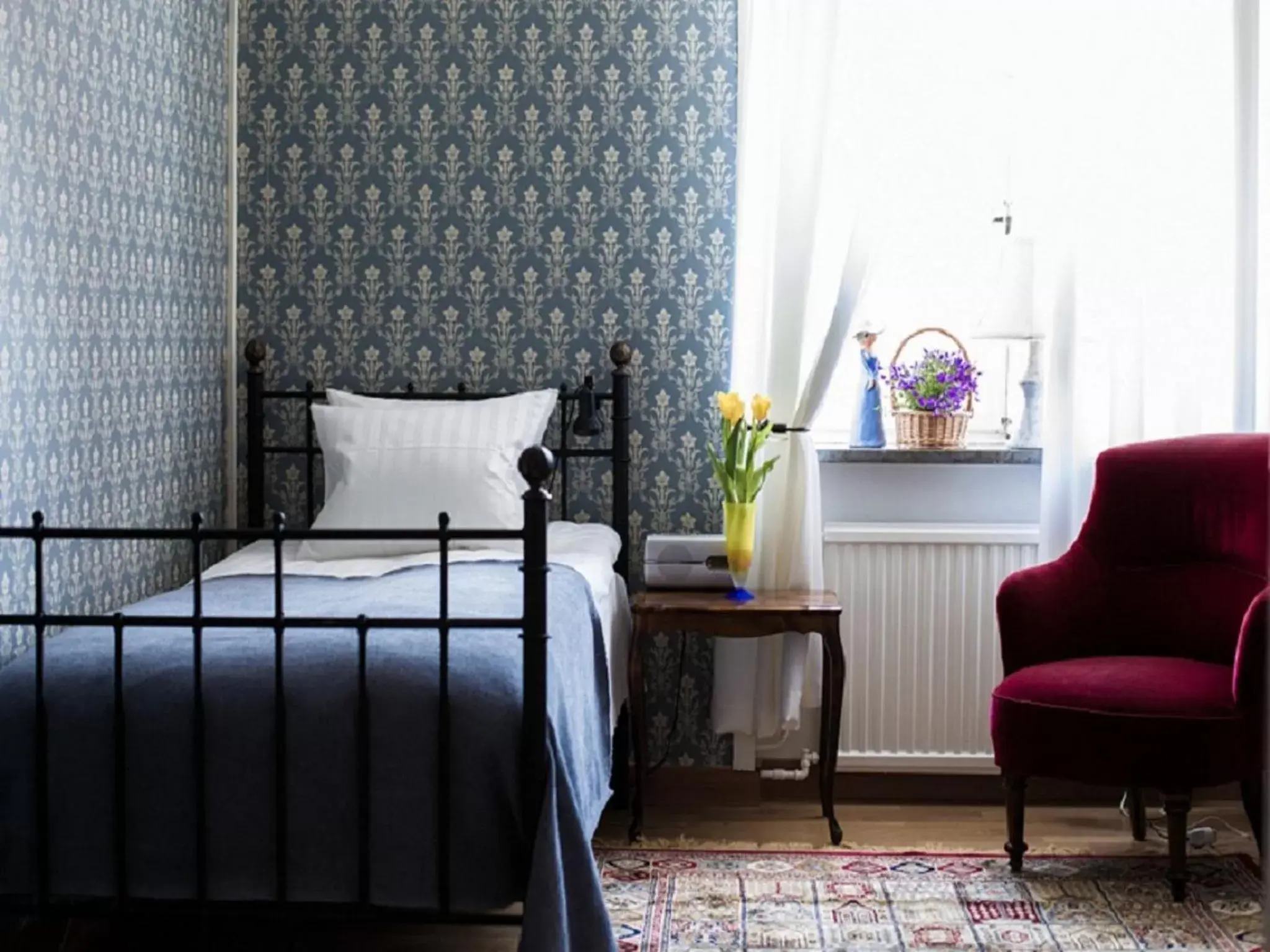 Bed in Hotell Läckö Bed in Hotell Läckö