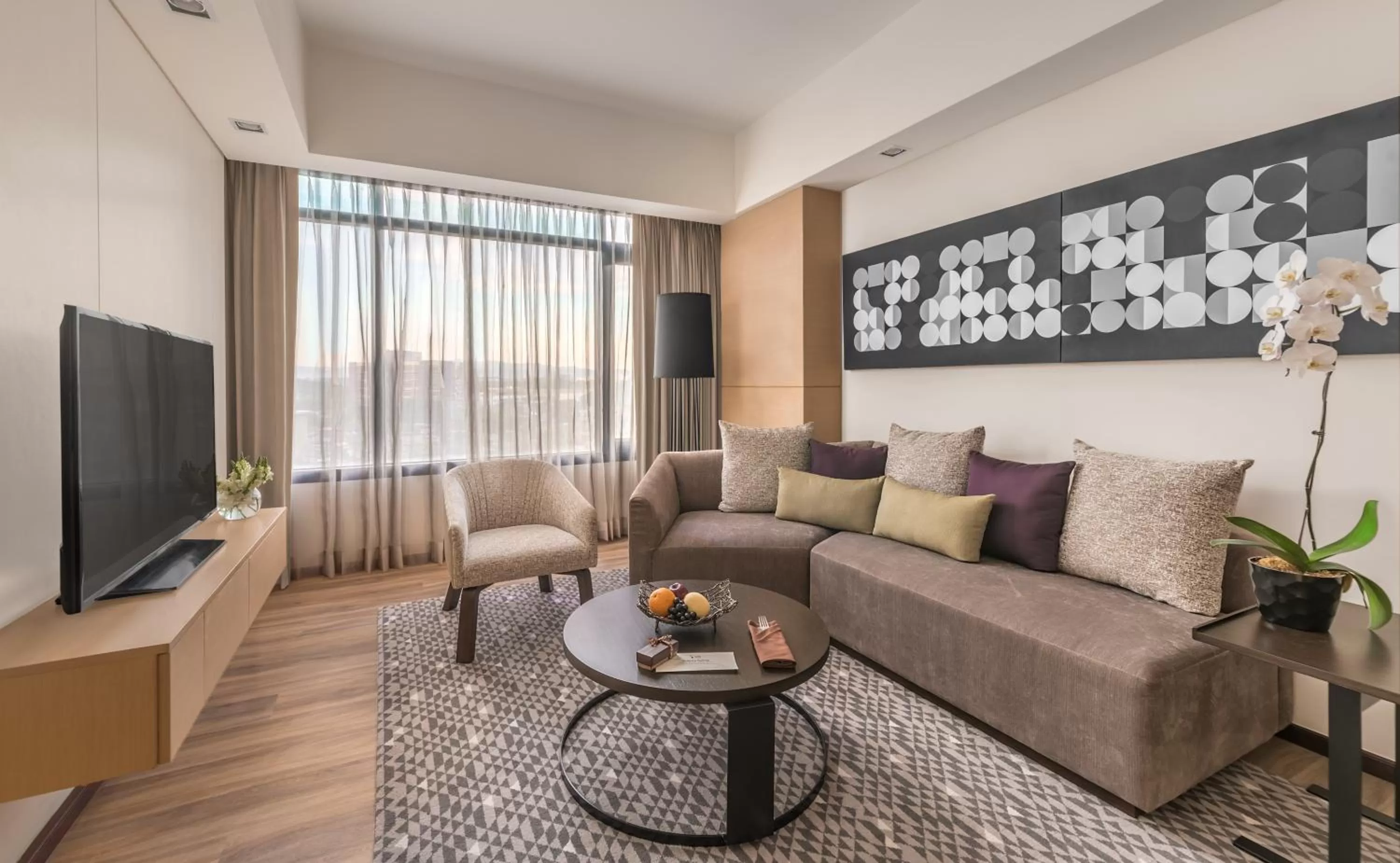 Living room in Seda Vertis North