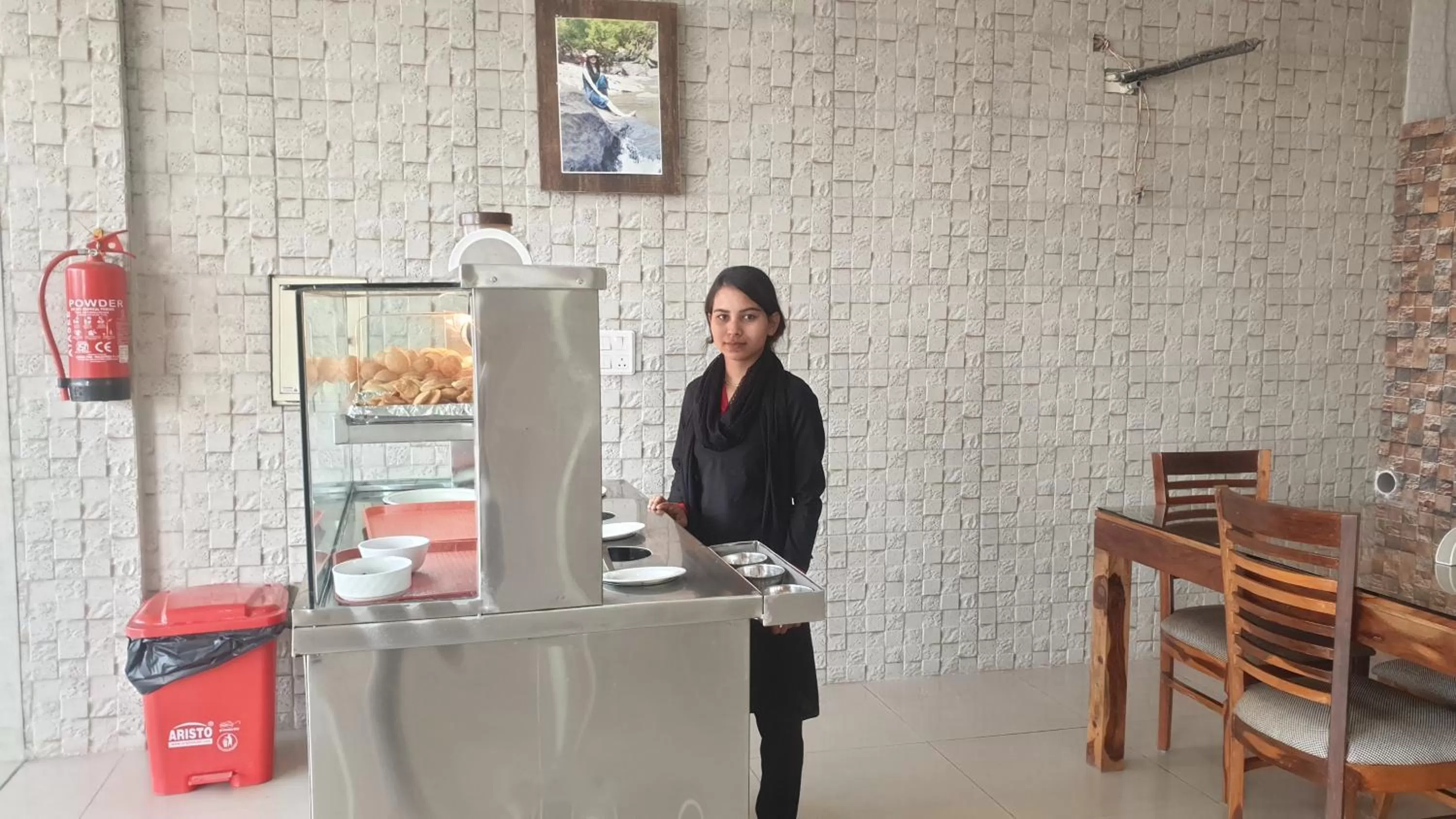 Staff in Maple Leaf Hotel