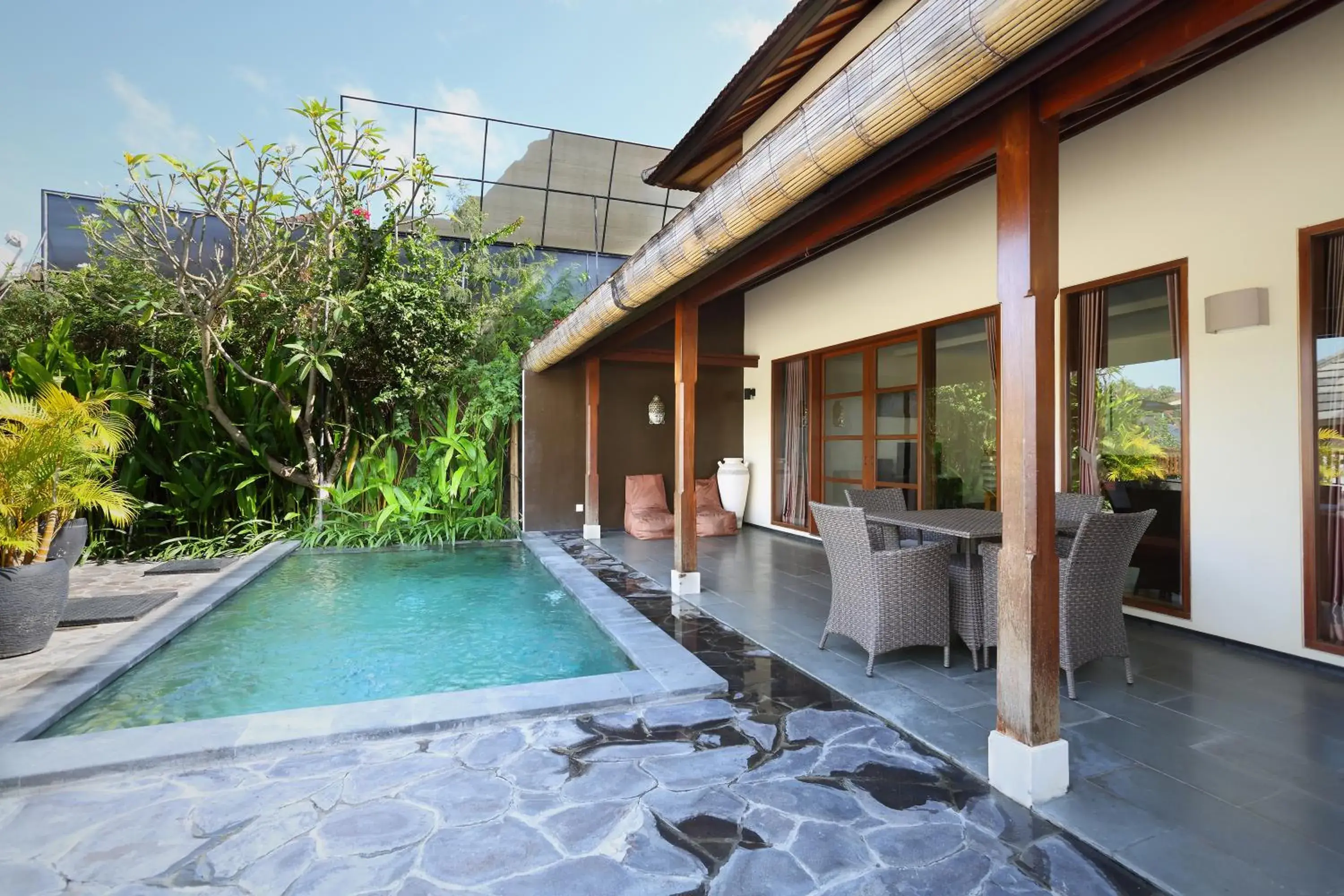 Property building, Swimming Pool in The Canggu Boutique Villas and Spa