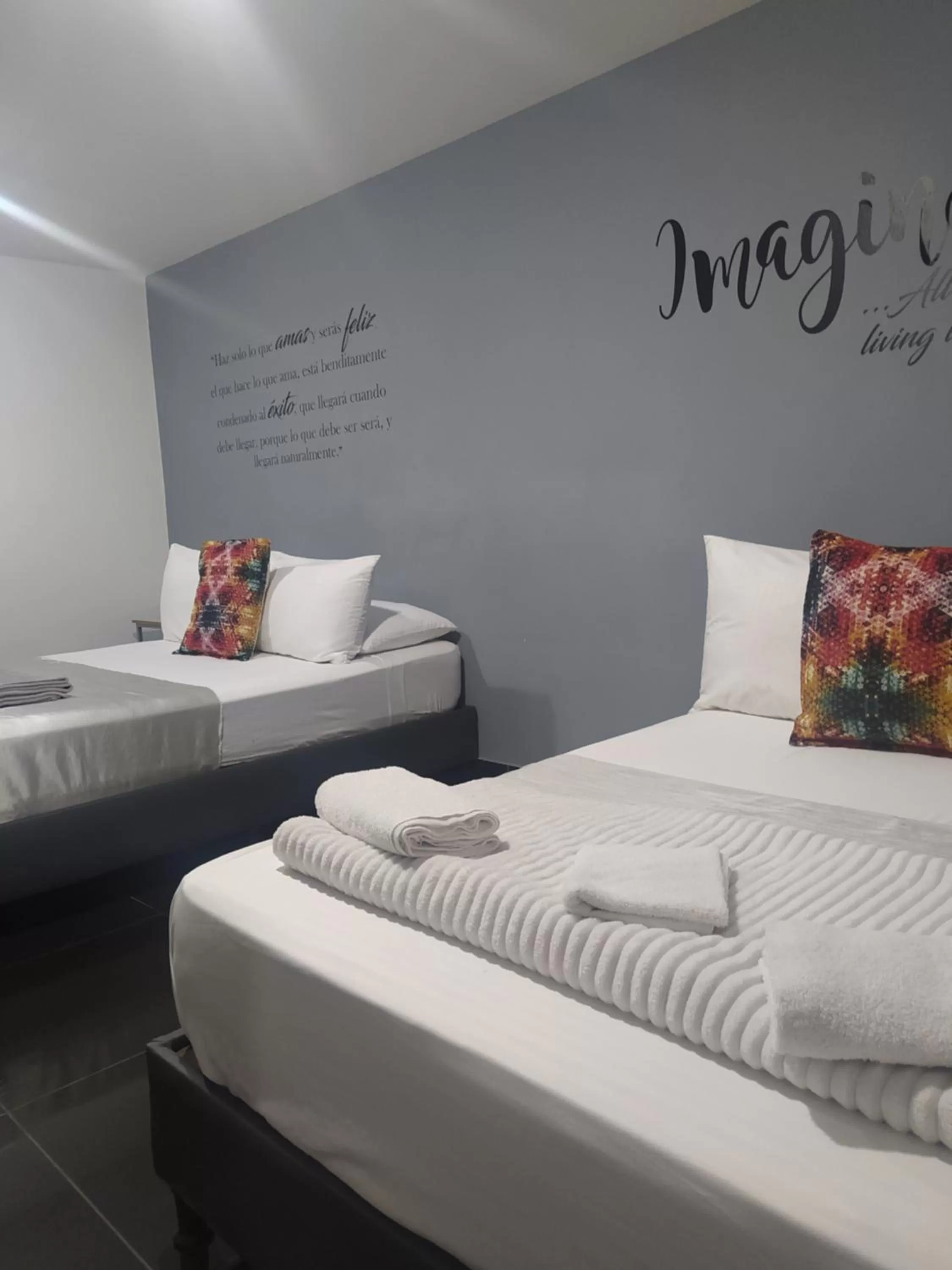 Bed in Hotel Aura Medellin