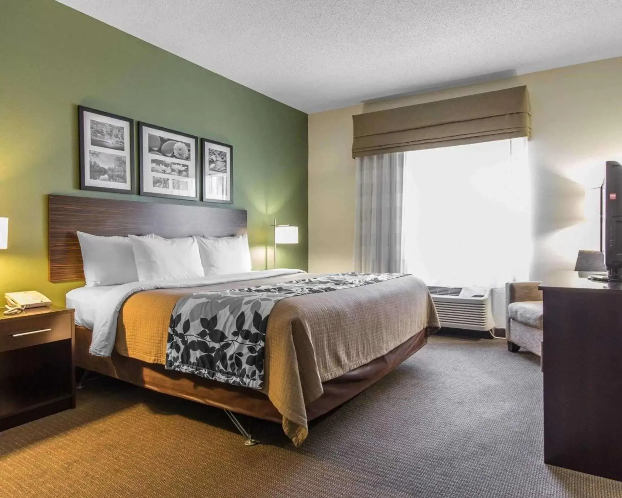 Property building, Bed in Sleep Inn & Suites Middlesboro