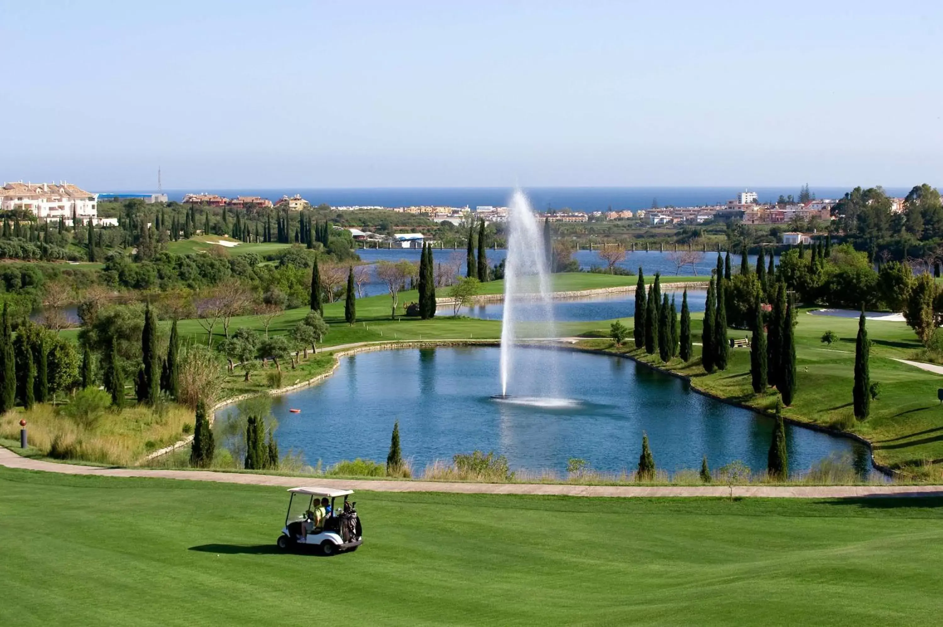 Golfcourse in Anantara Villa Padierna Palace Benahavís Marbella Resort - A Leading Hotel of the World