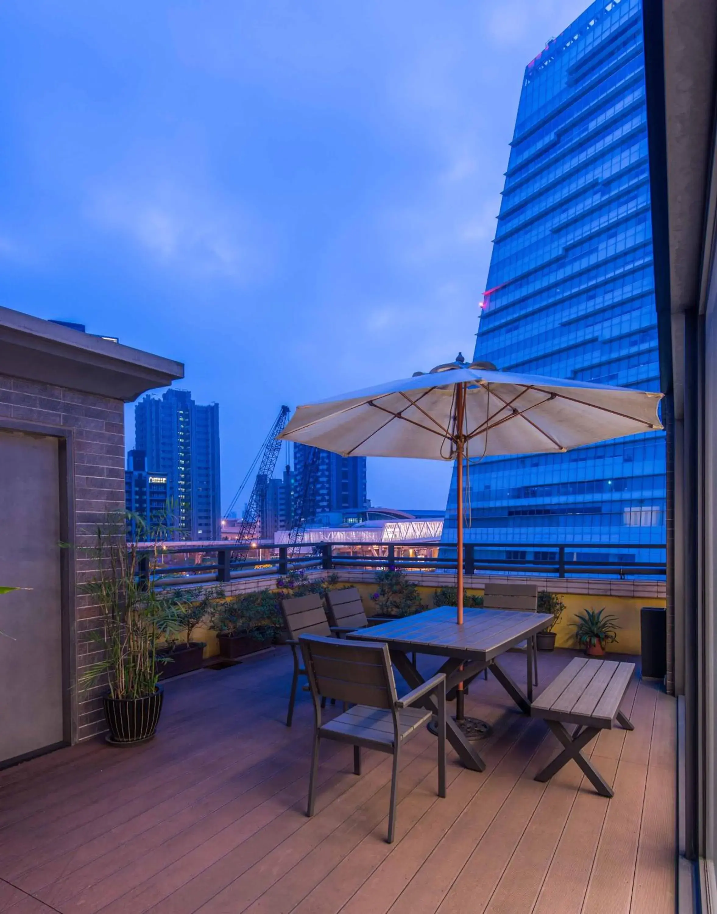 Balcony/Terrace in Forward Hotel Nangang