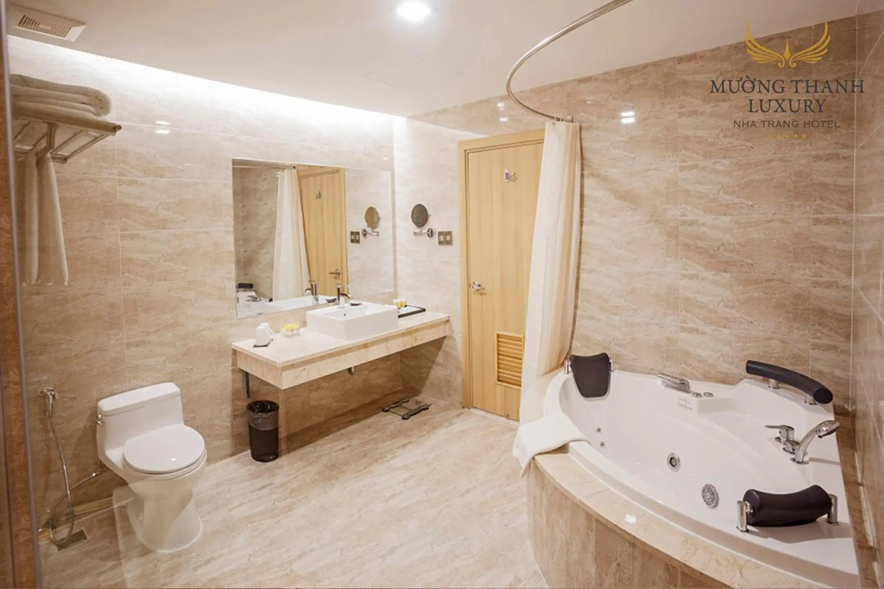 Bathroom in Muong Thanh Luxury Nha Trang Hotel