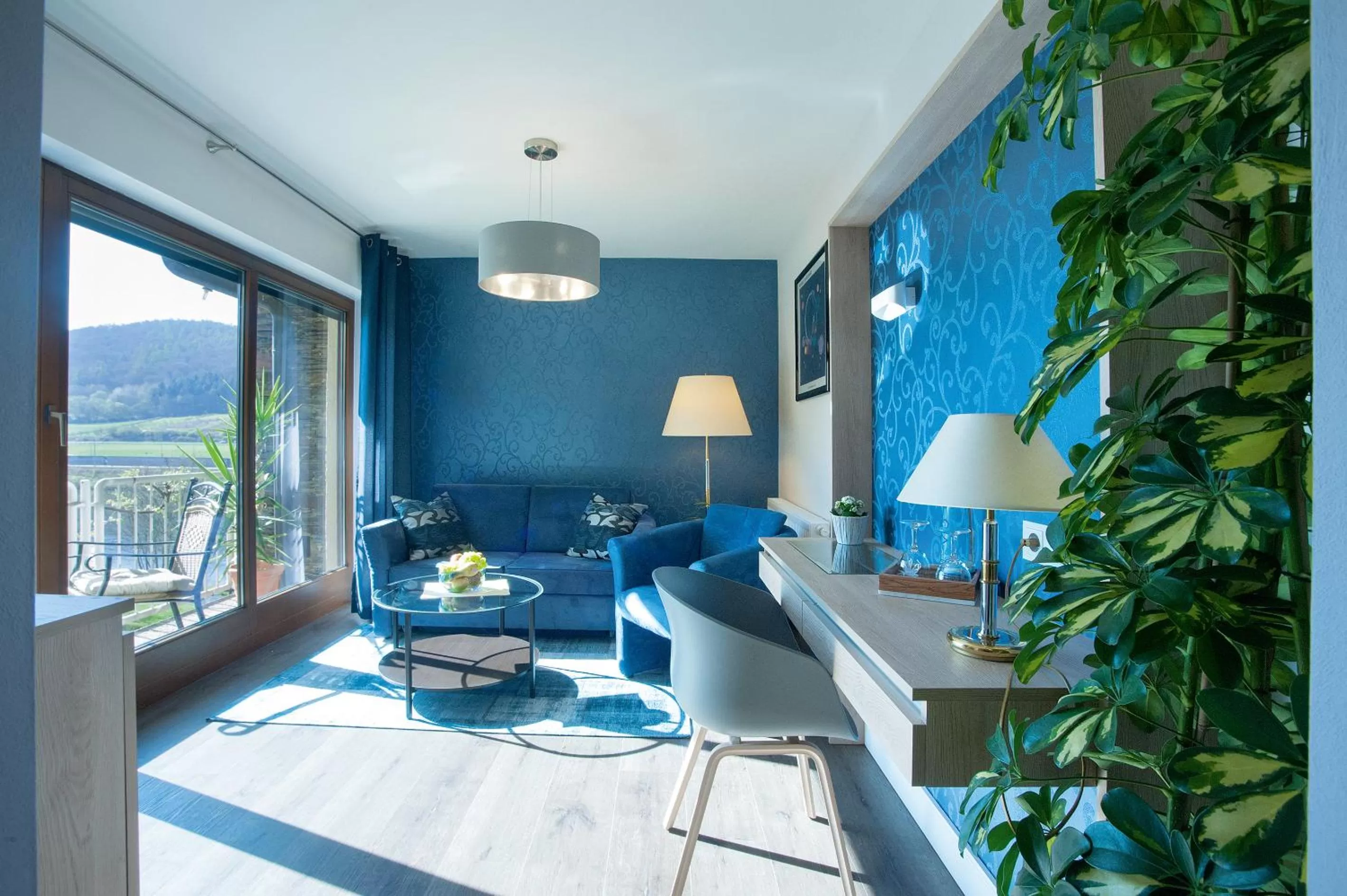 Living room in Weinhotel St. Stephanus