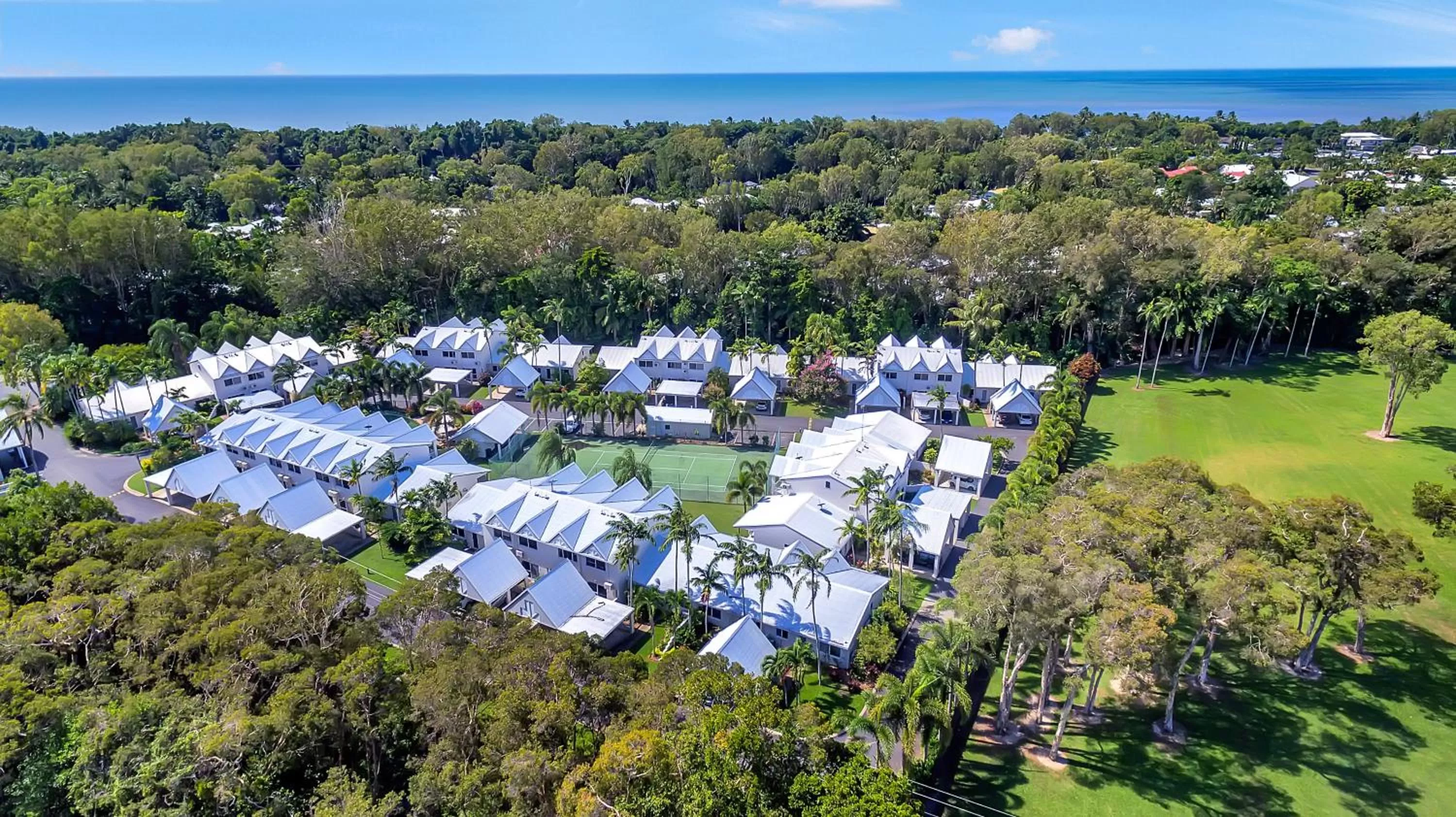 Beach, Bird's-eye View in TiTree Village Holiday Apartments