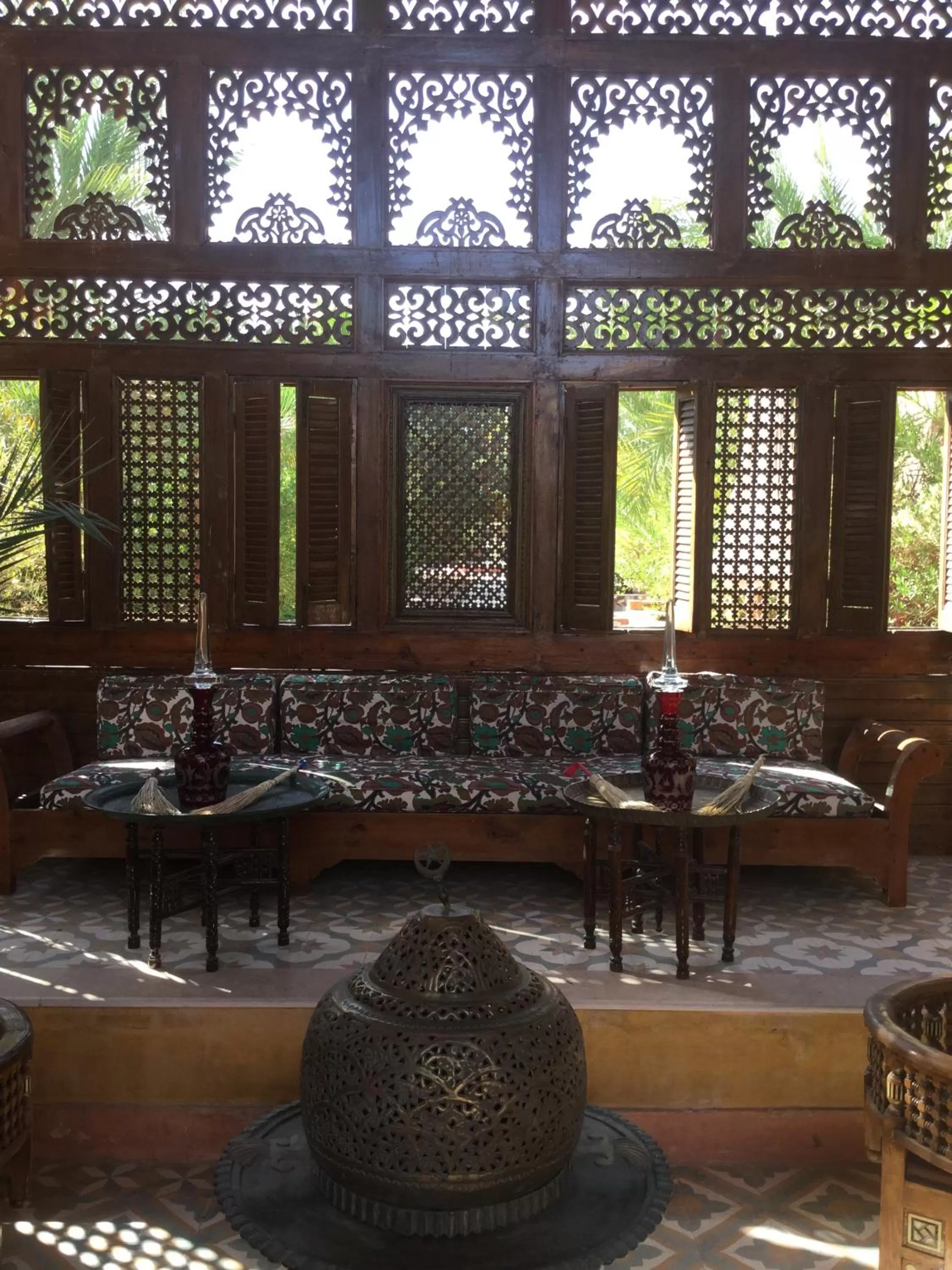 Lounge or bar in Al Moudira Hotel