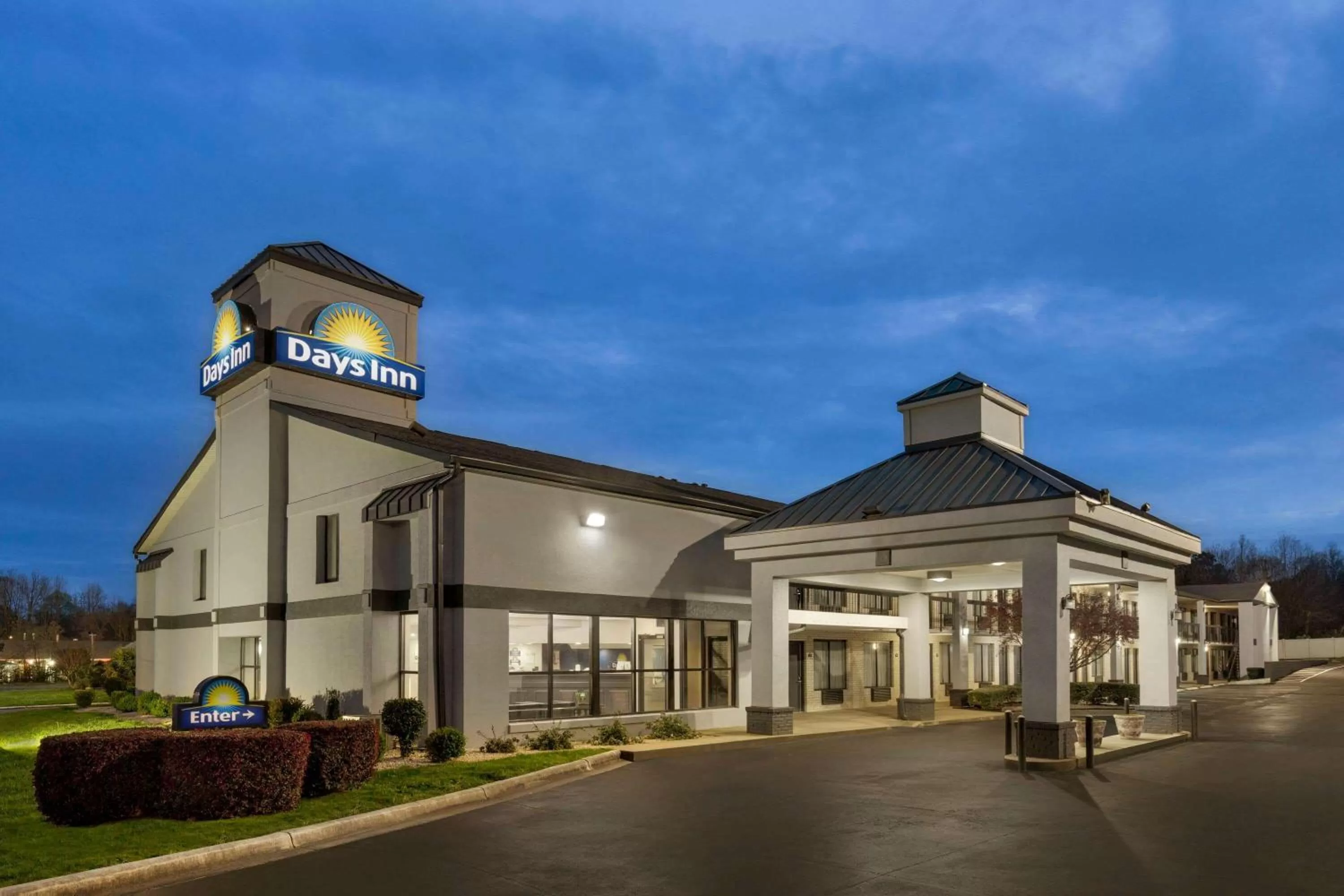 Property building in Days Inn by Wyndham Rock Hill