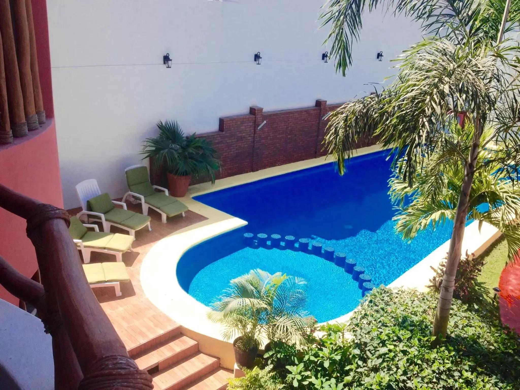 Garden view, Swimming Pool in Hotel y Suites Los Encantos