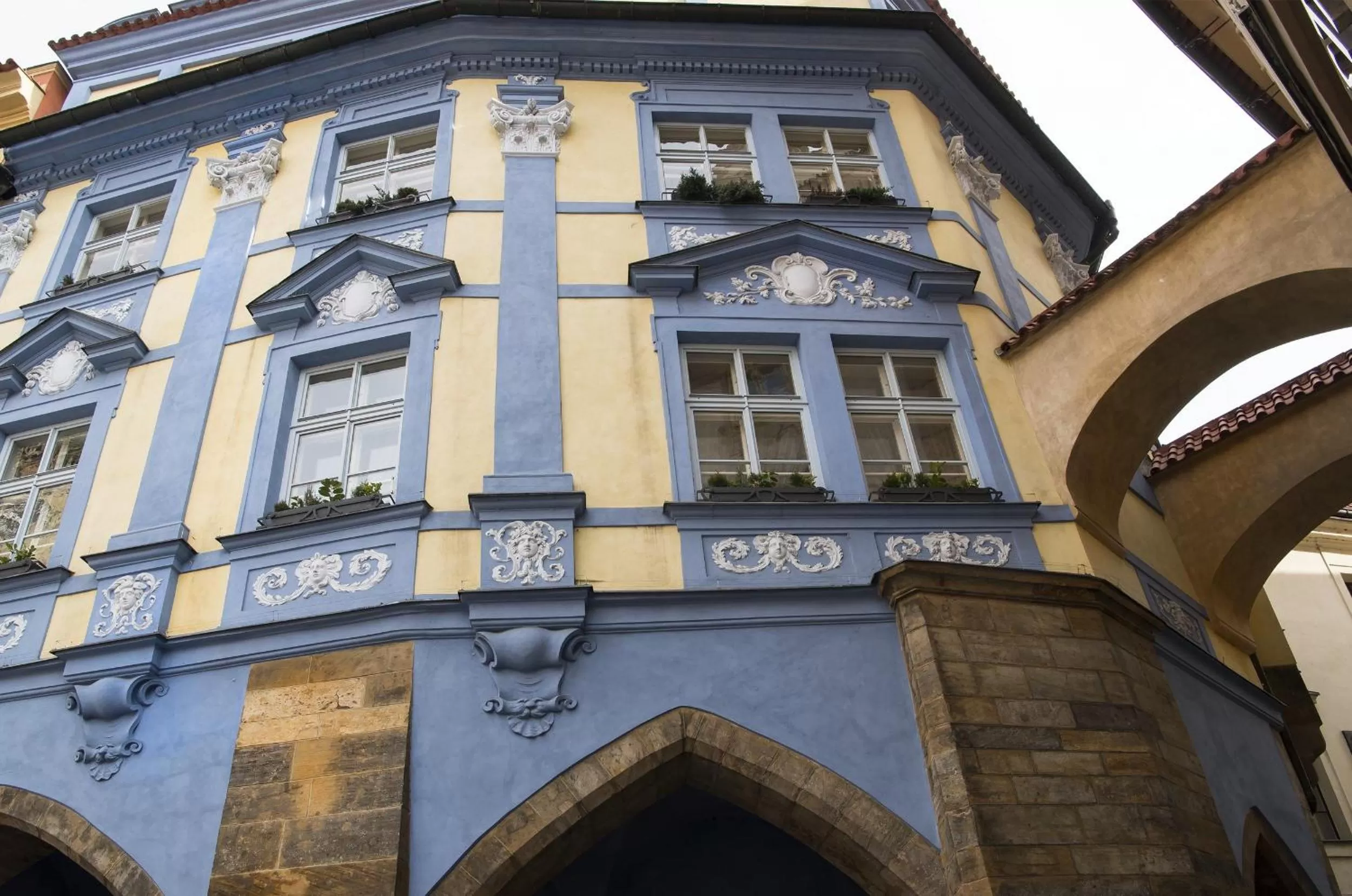 Property building in Grand Hotel Praha